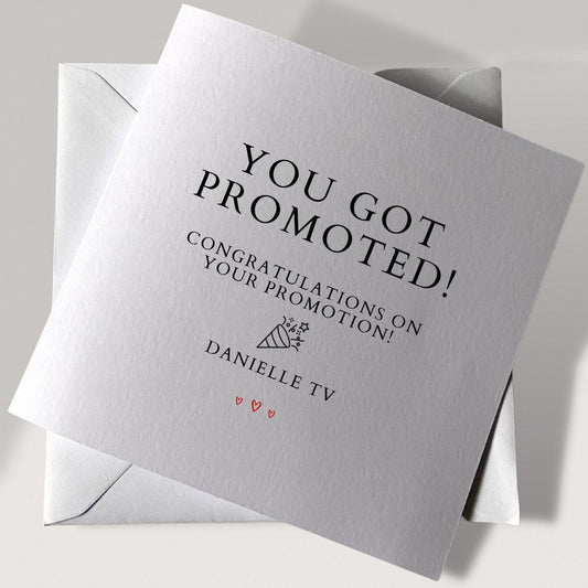 Danielle TV Custom Greeting Card Order x 50 Cards
