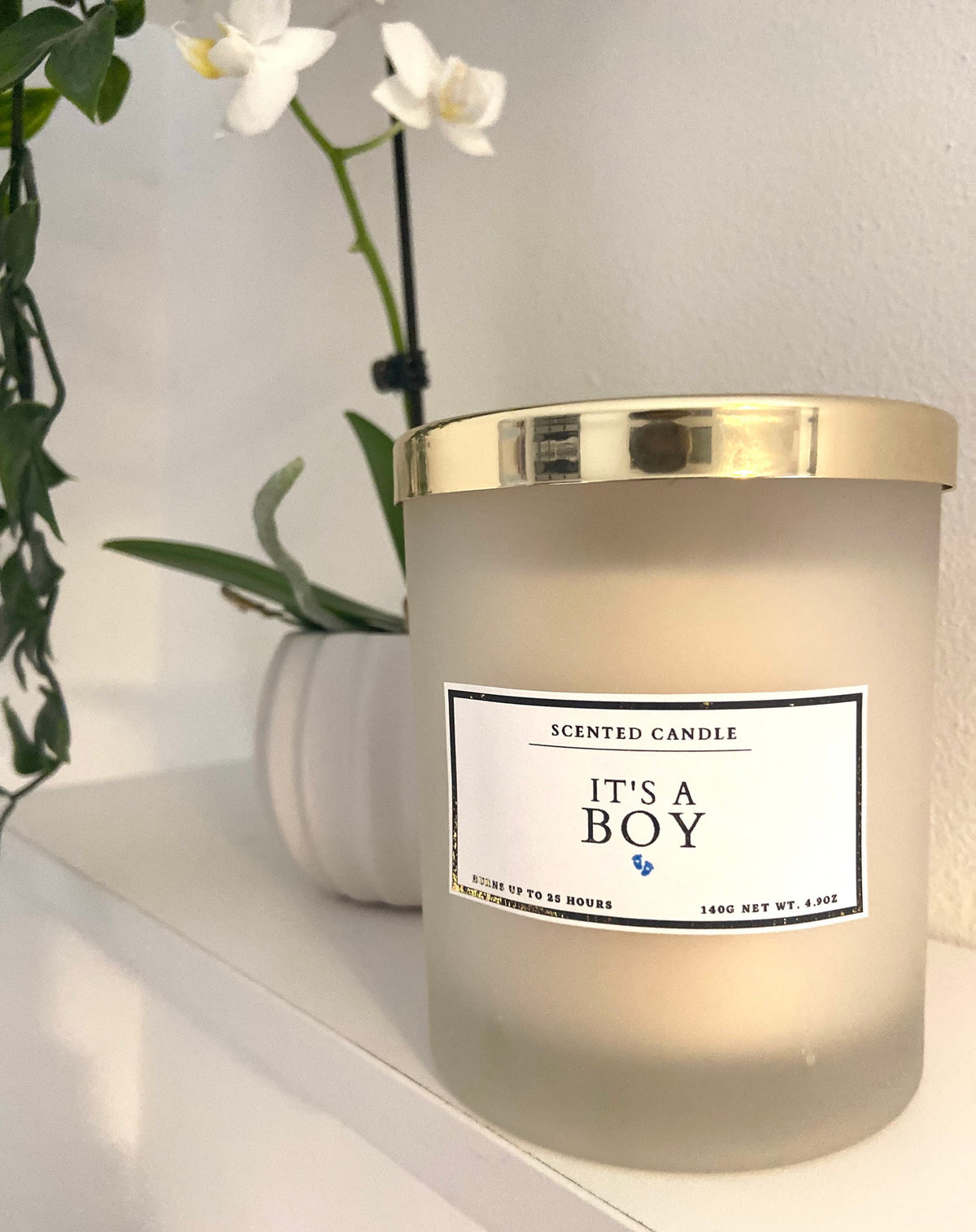 It’s A Boy Candle