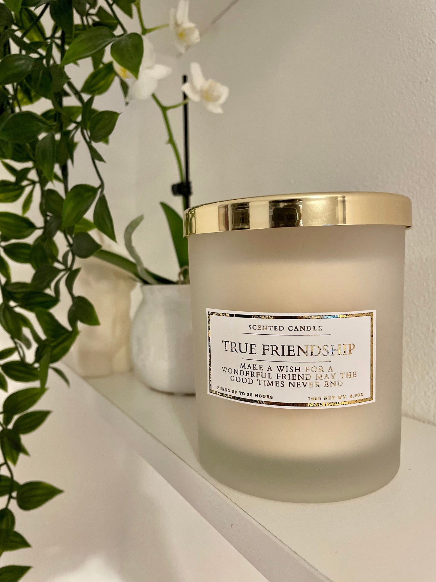 True Friendship Candle