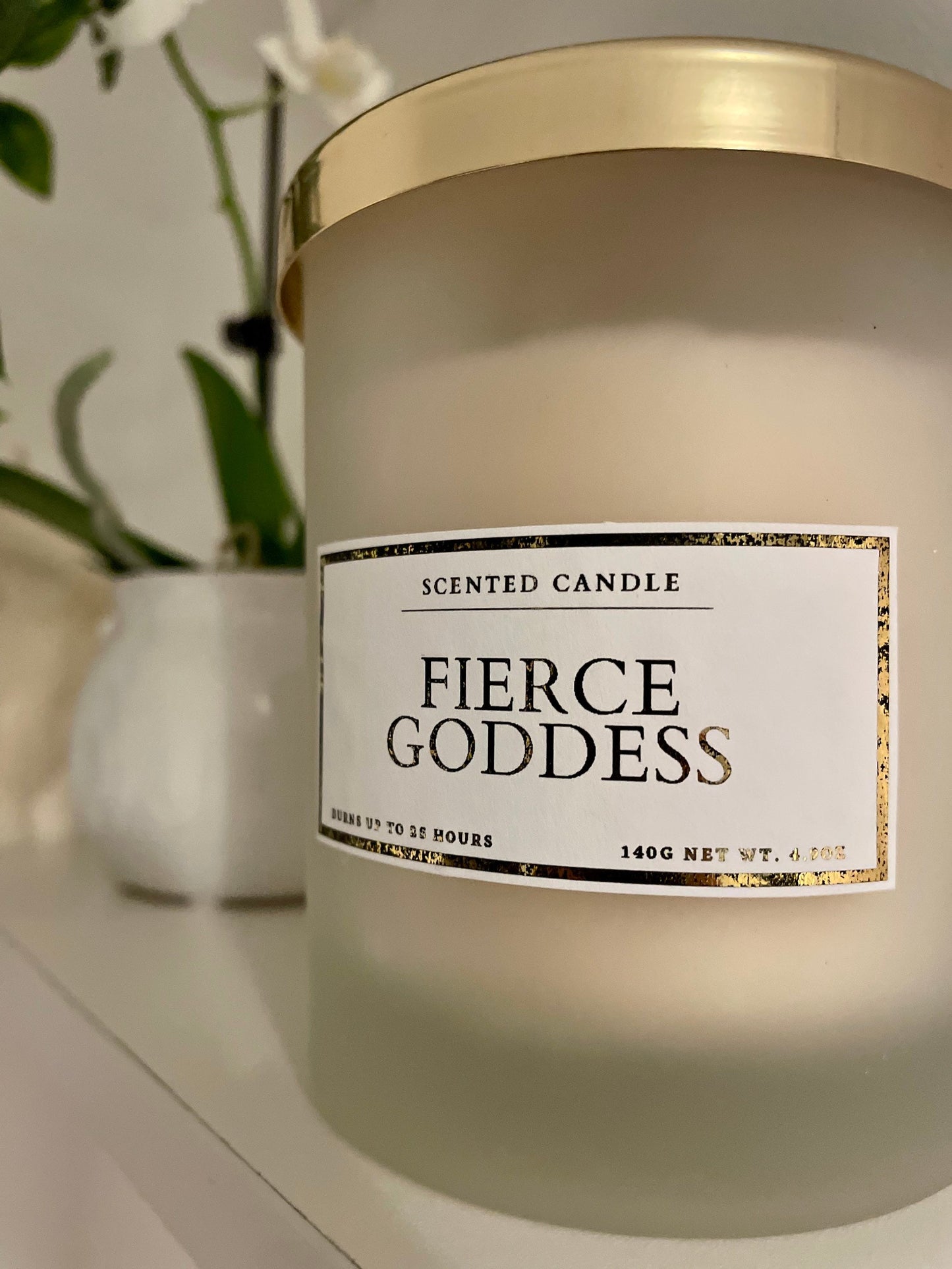 Fierce Goddess Candle