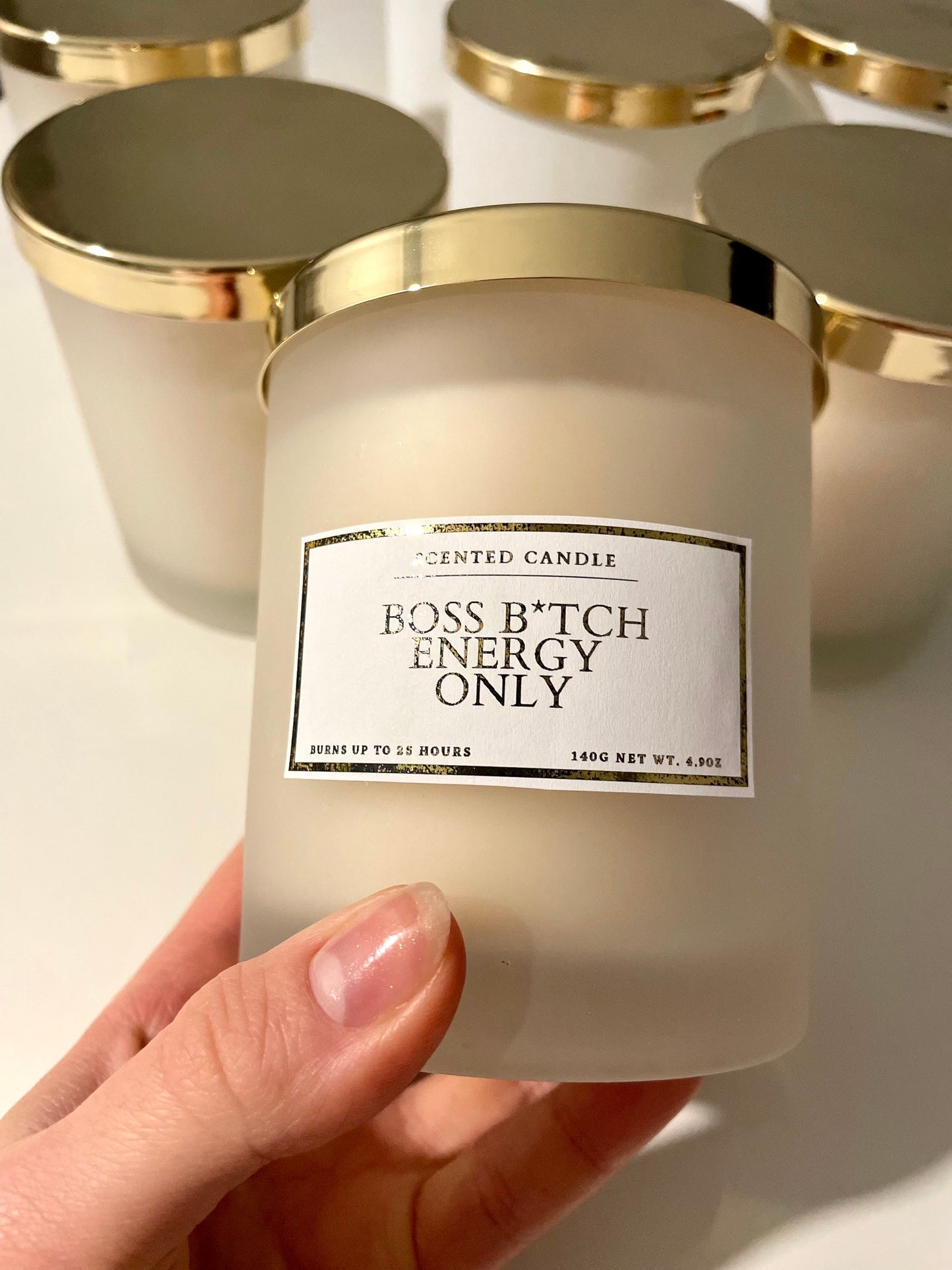 Boss Bitch Energy Only Candle