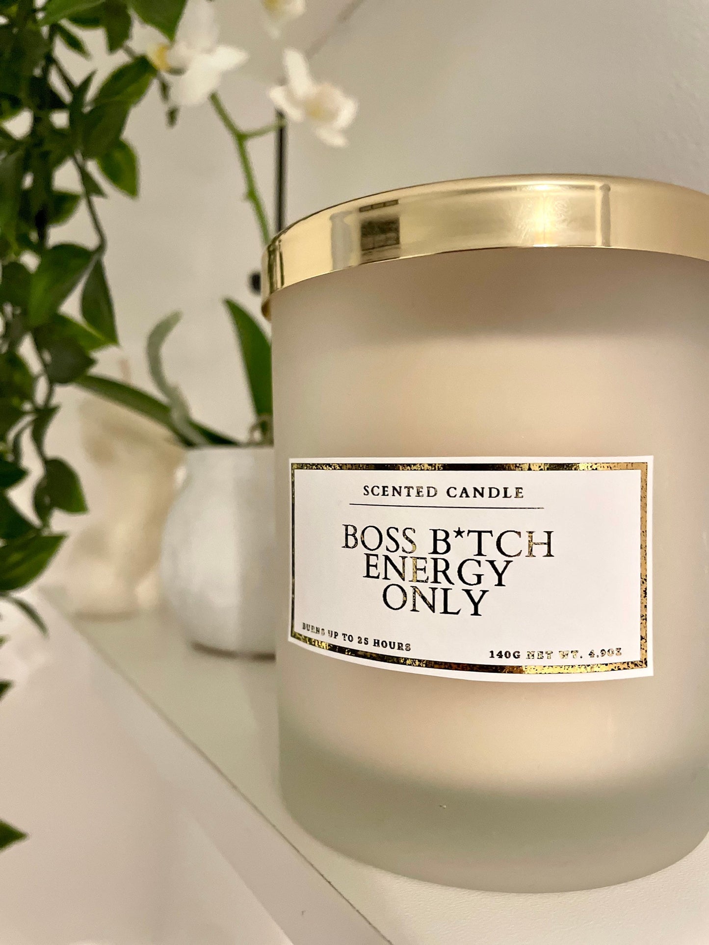 Boss Bitch Energy Only Candle