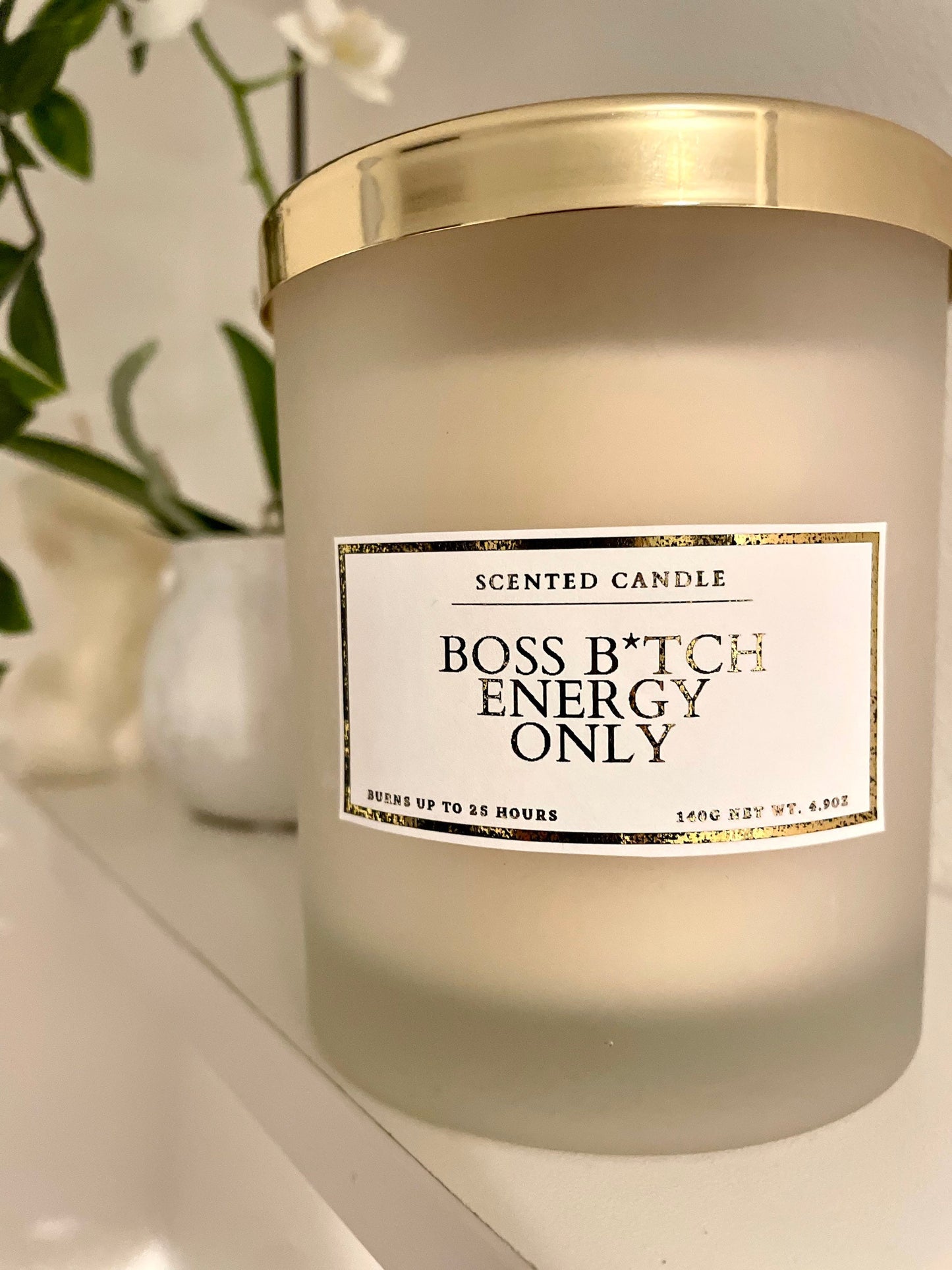 Boss Bitch Energy Only Candle