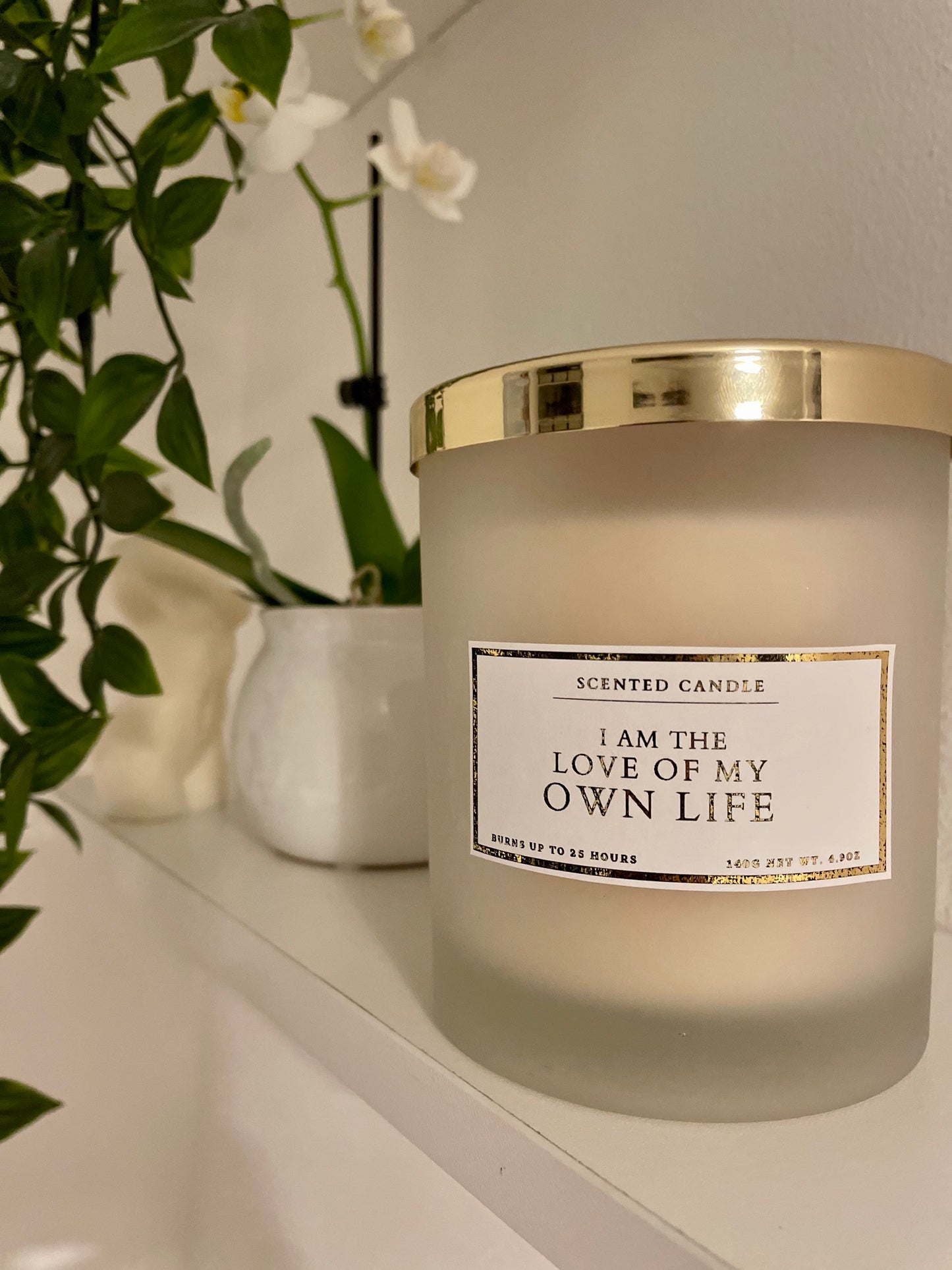 I Am The Love Of My Own Life Candle