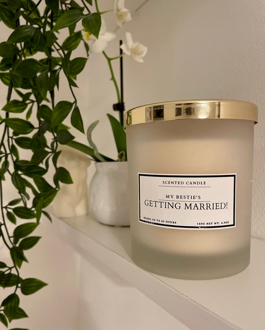 My Bestie’s Getting Married Candle