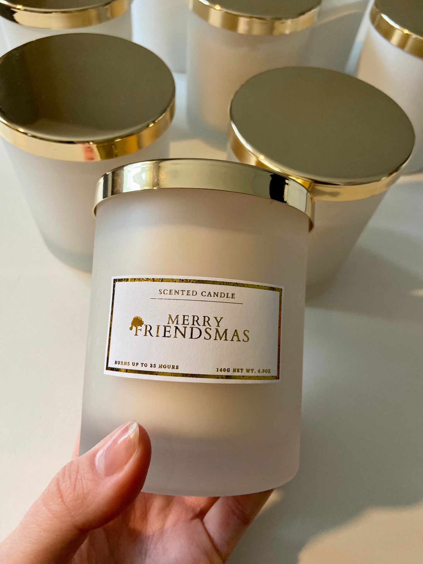 Merry Friendsmas Candle