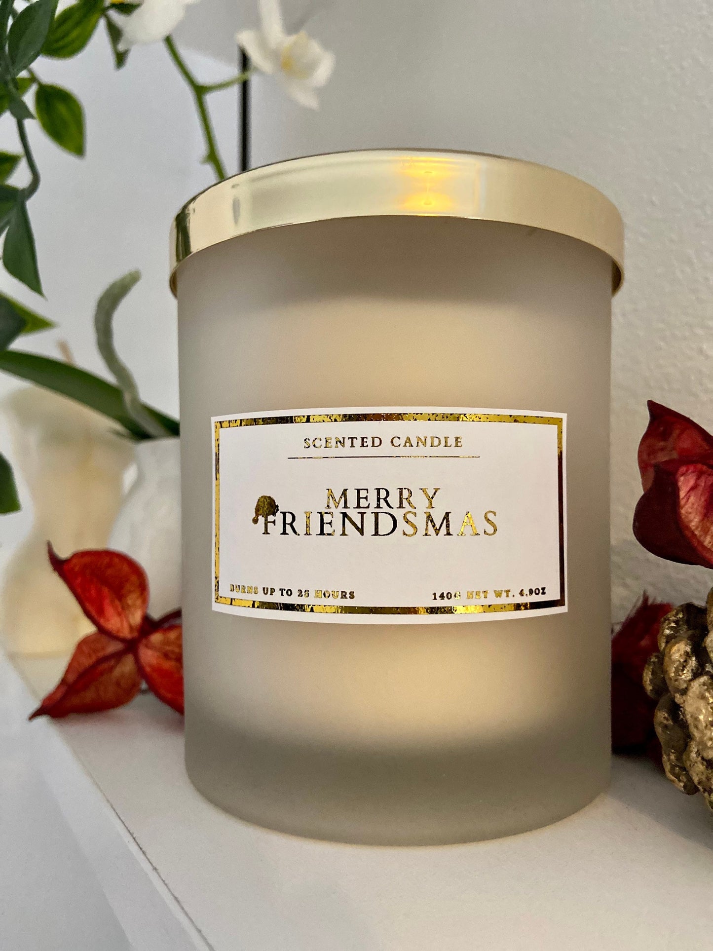 Merry Friendsmas Candle