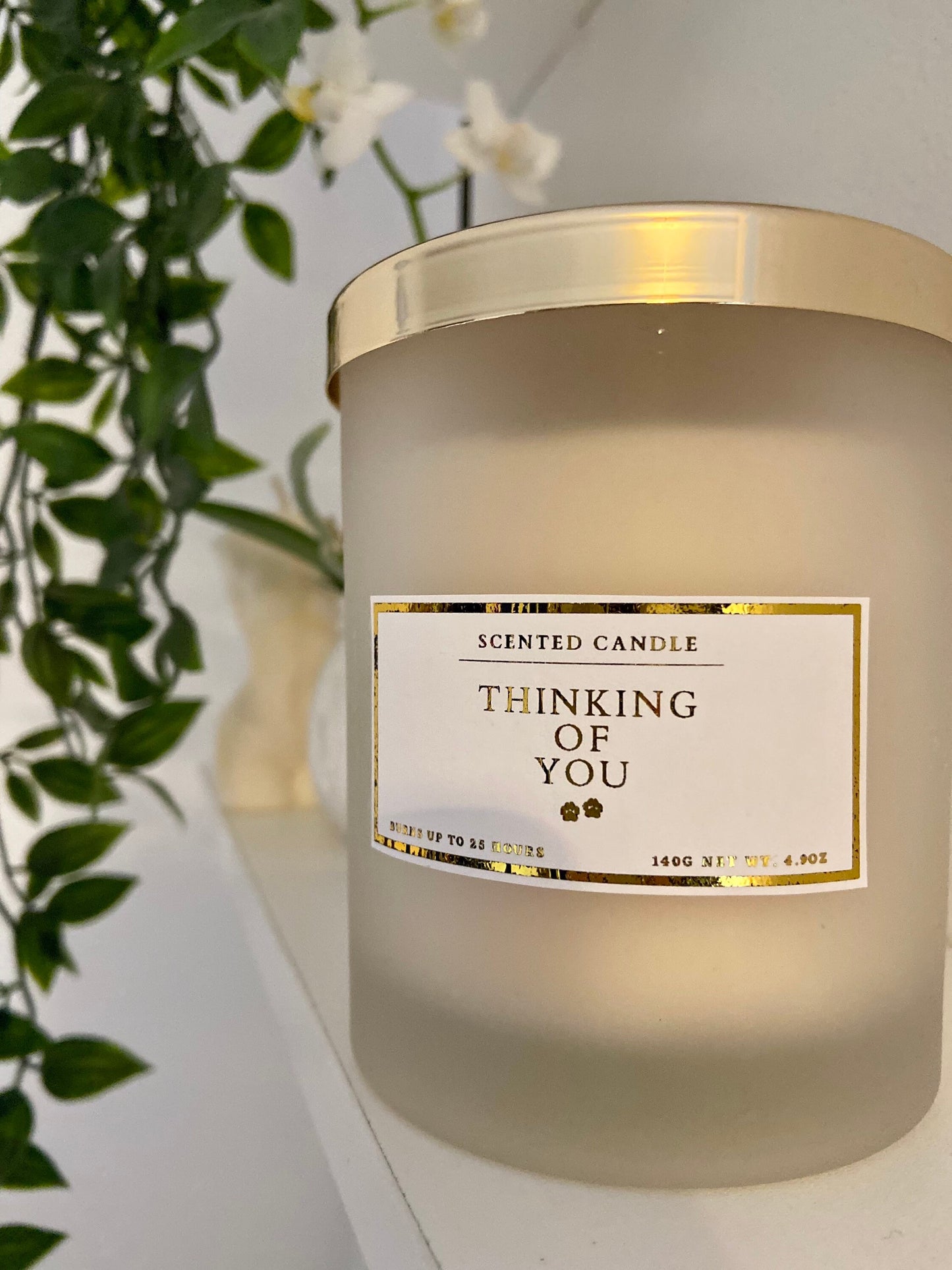 Thinking Of You Pet Condolence Candle