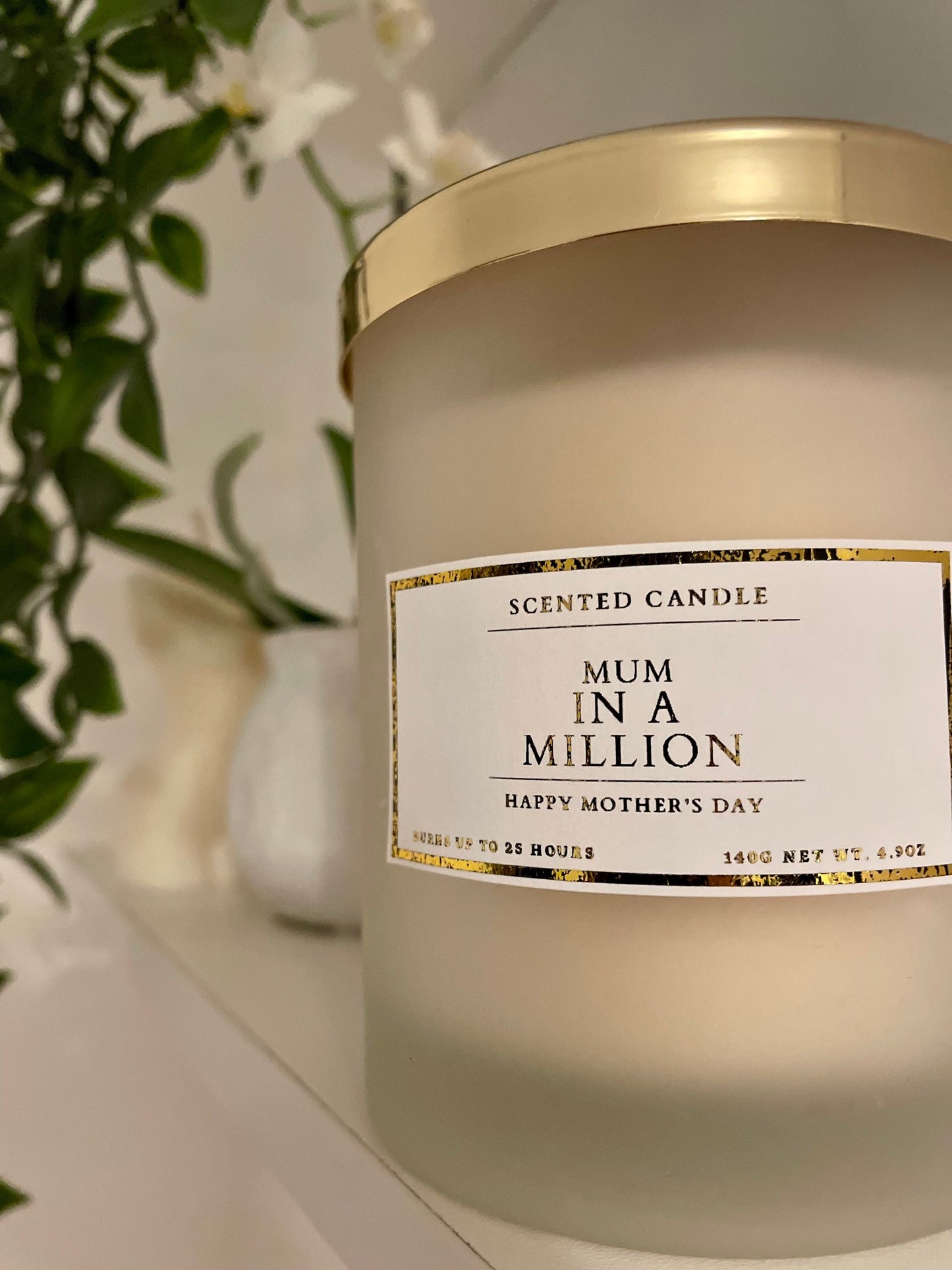 Mum In A Million Mother's Day Candle