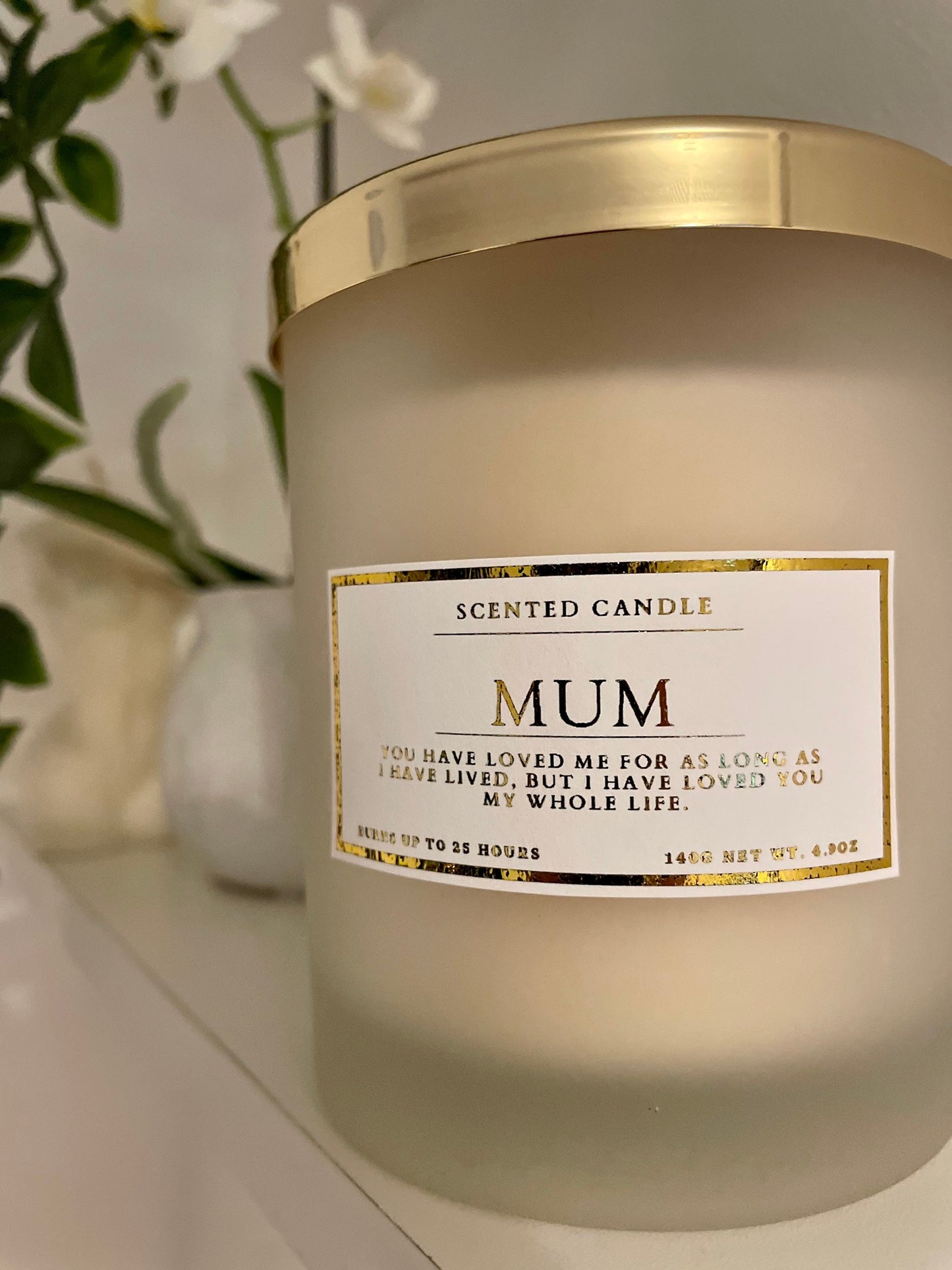 Loved You My Whole Life Mother’s Day Candle