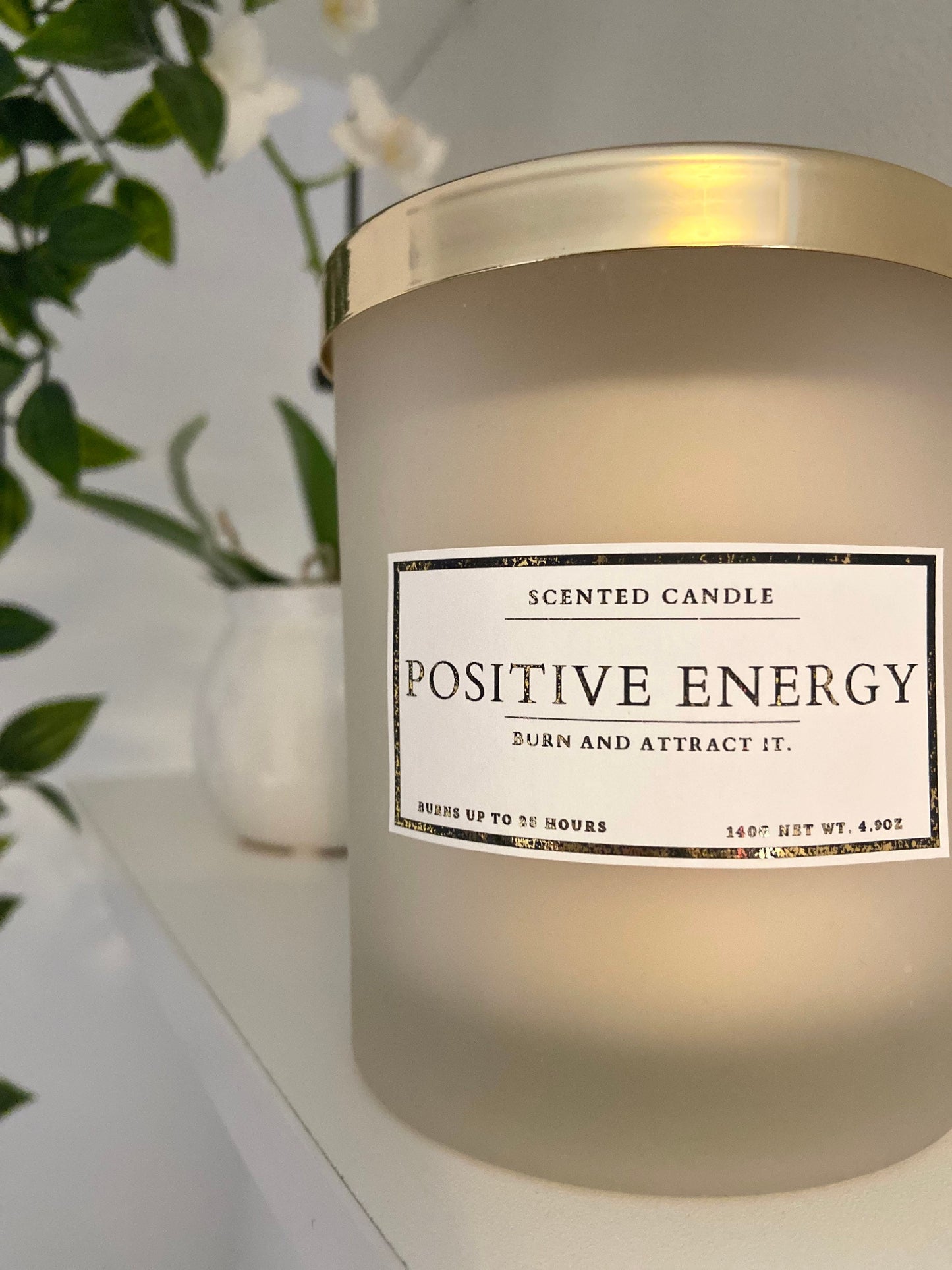 Positive Energy Candle
