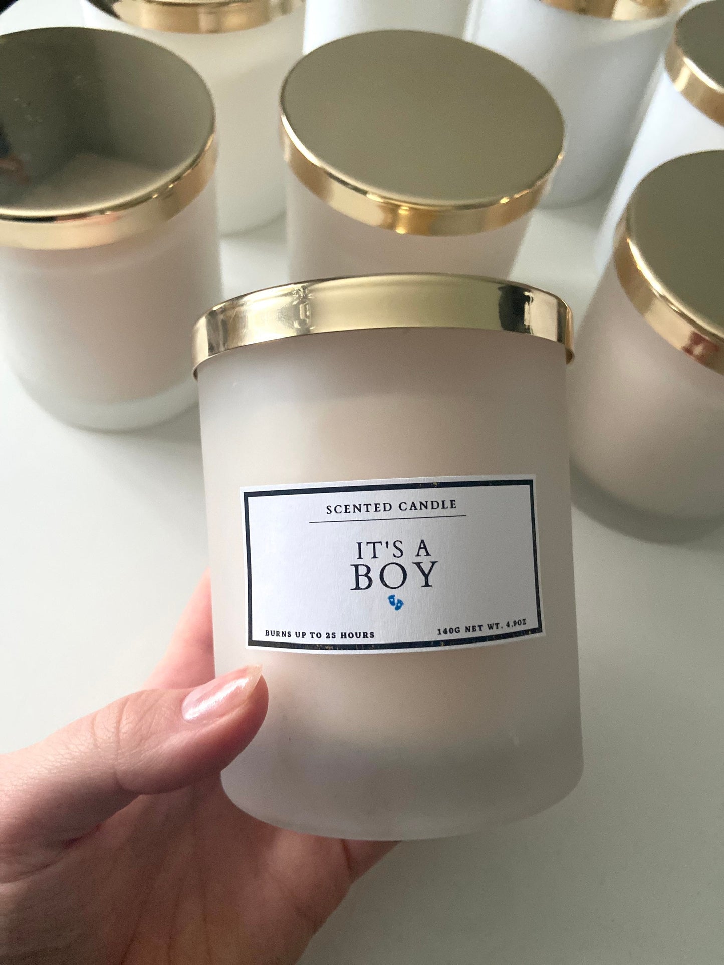 It’s A Boy Candle