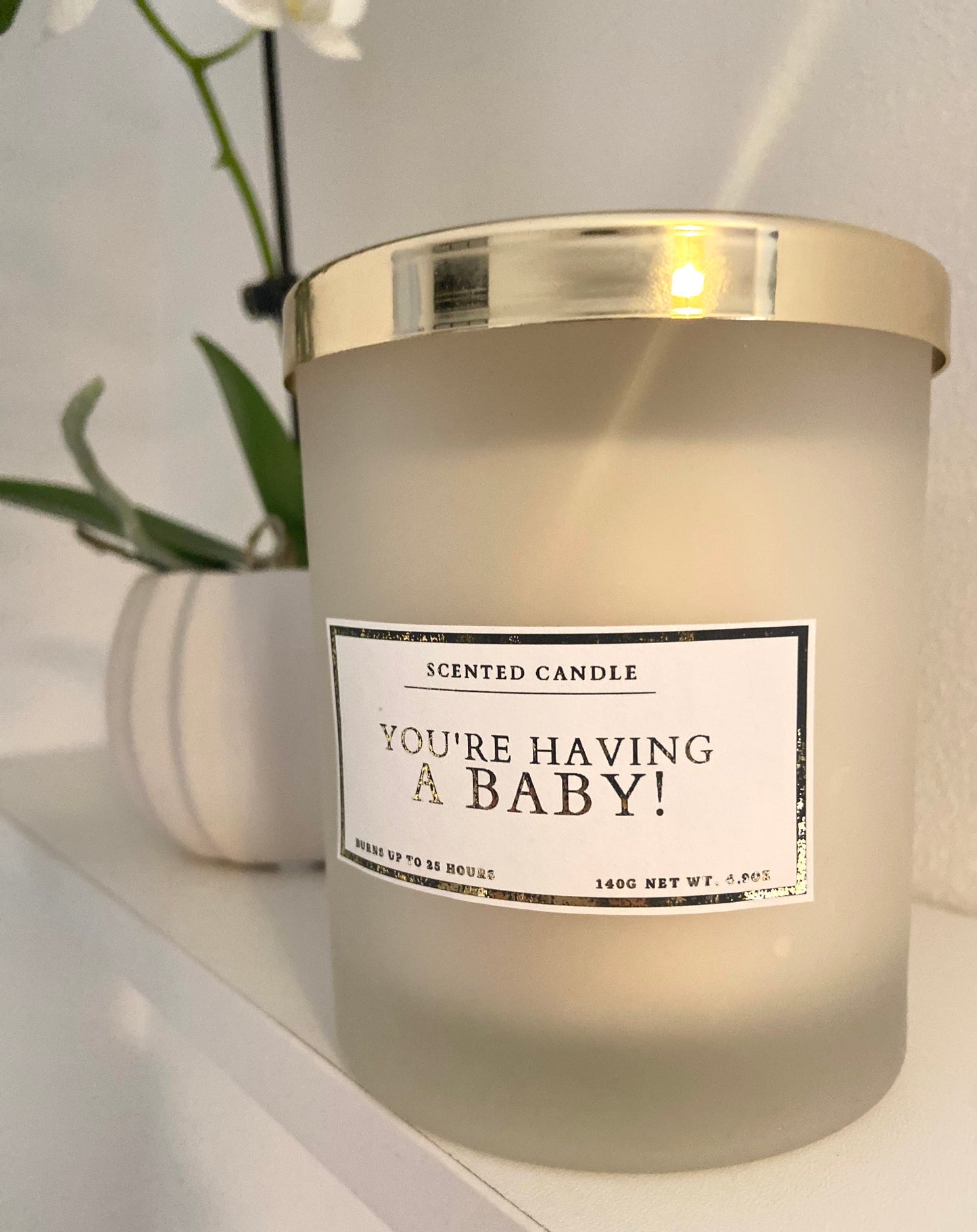 You’re Having A Baby Candle