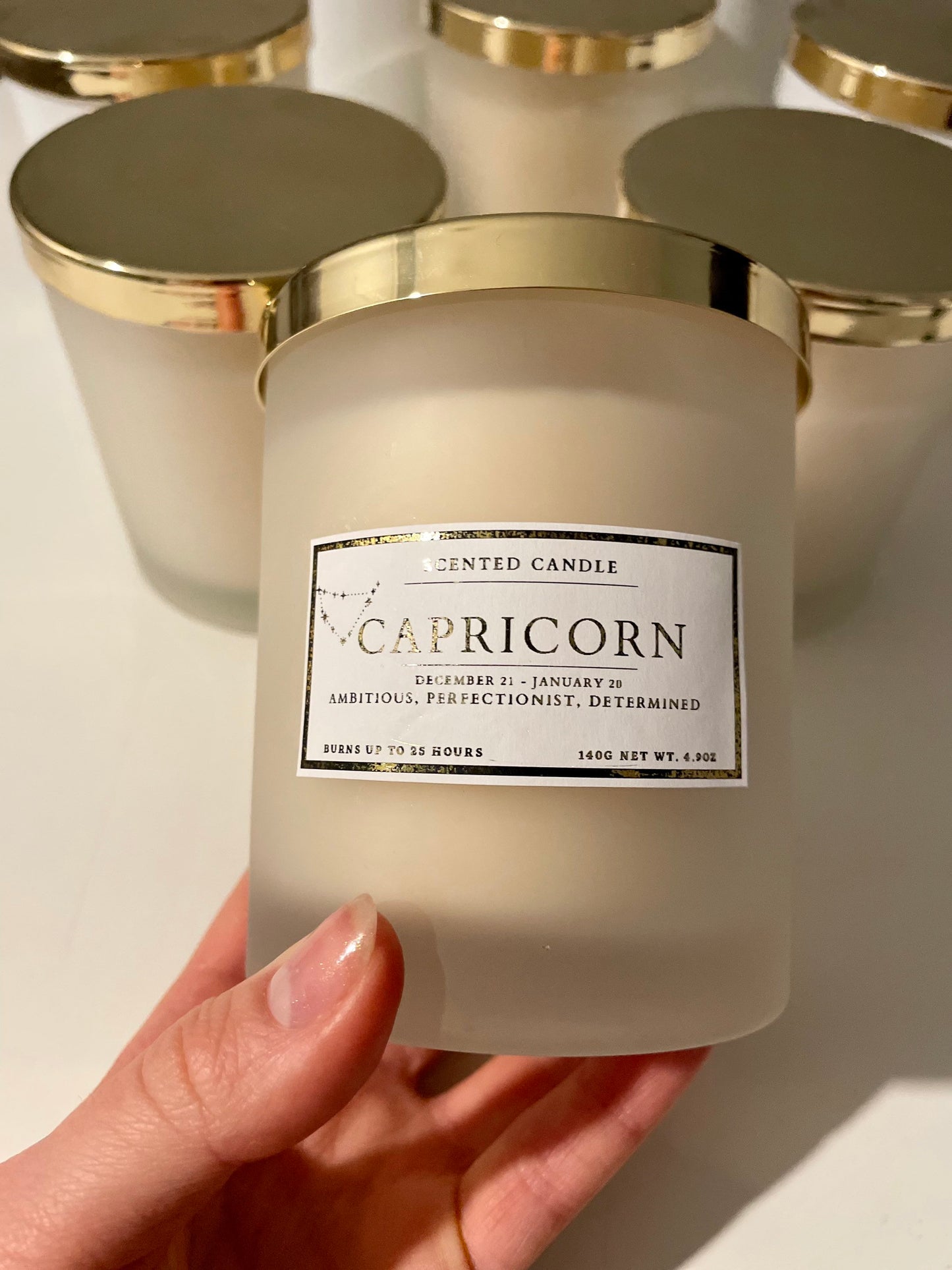 Capricorn Zodiac Candle