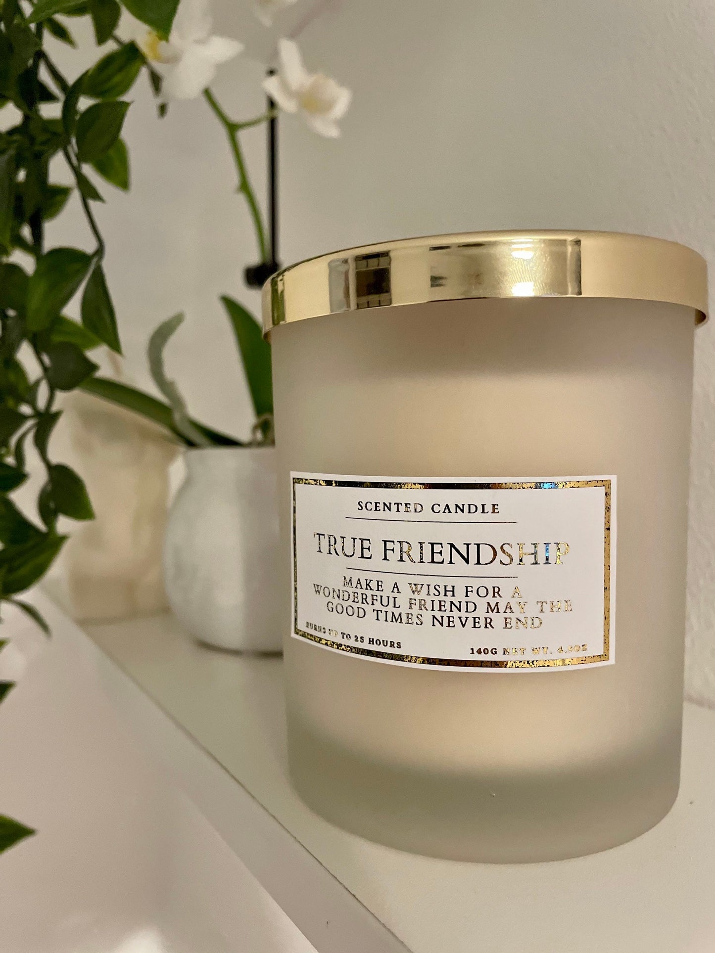 True Friendship Candle