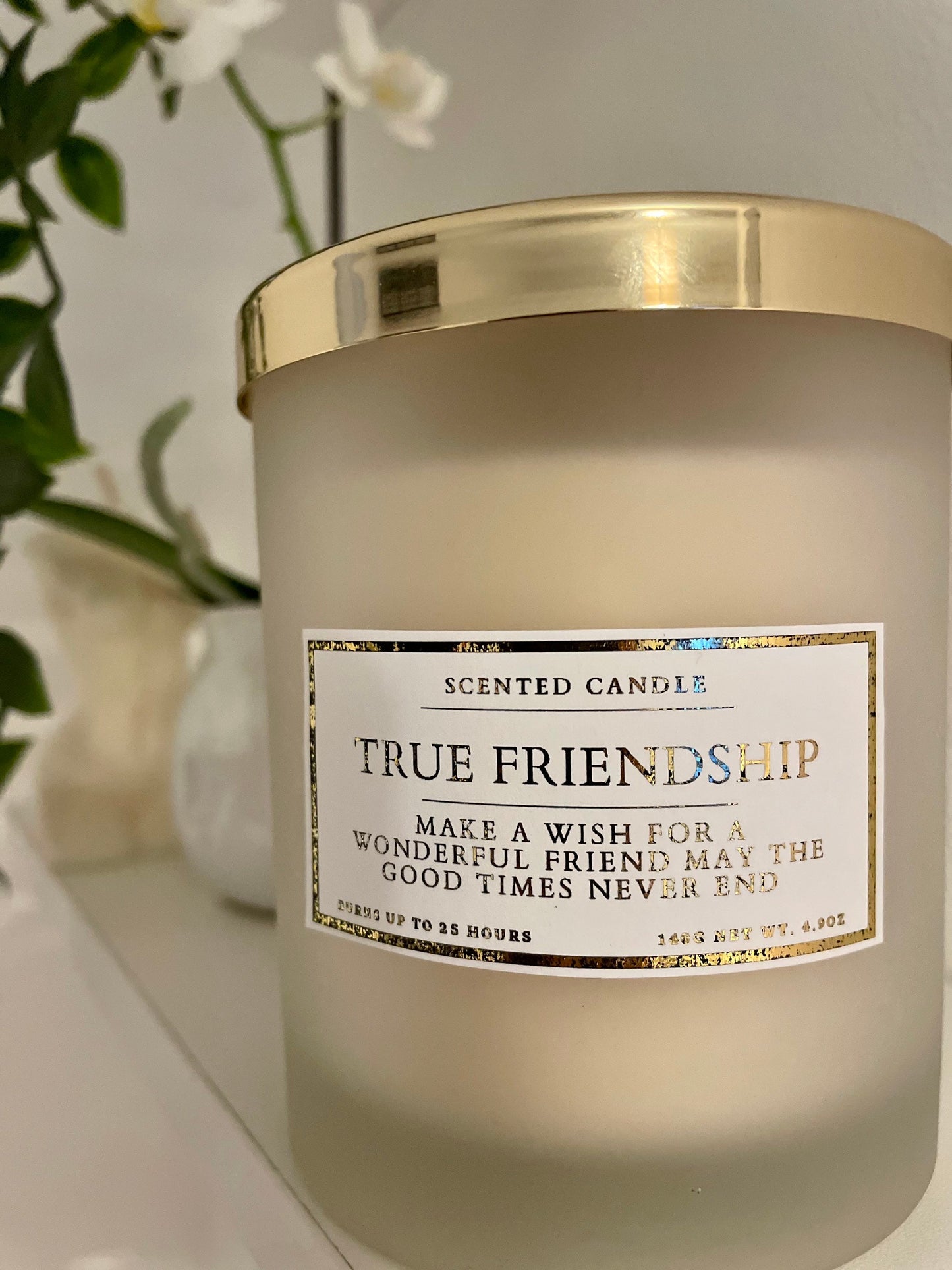True Friendship Candle