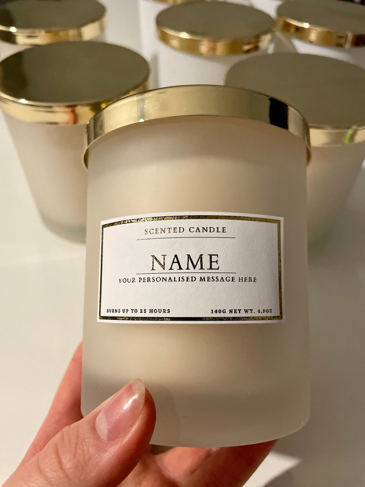 Fully Customisable Candle