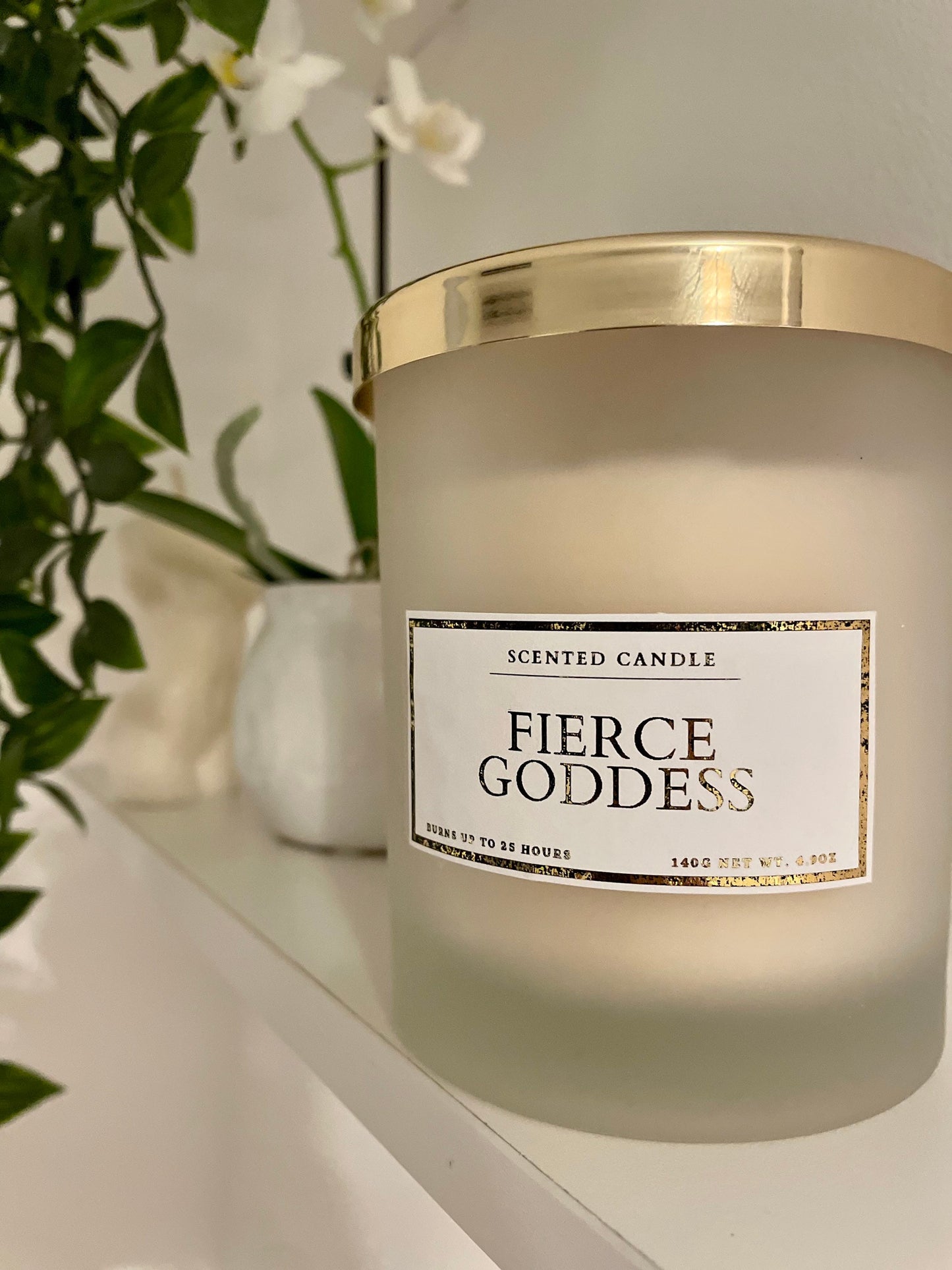 Fierce Goddess Candle