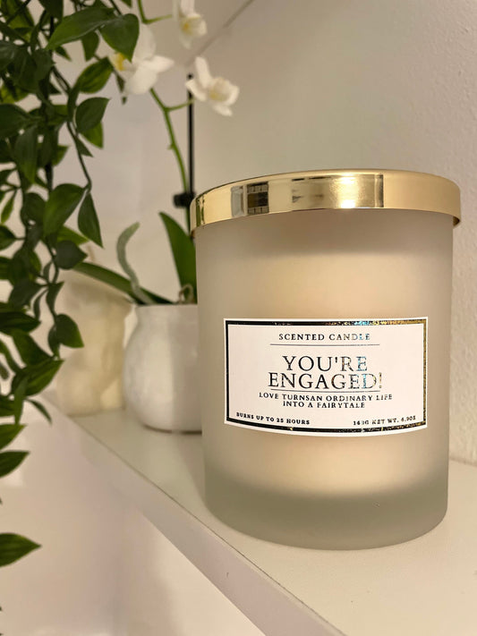 You’re Engaged Candle