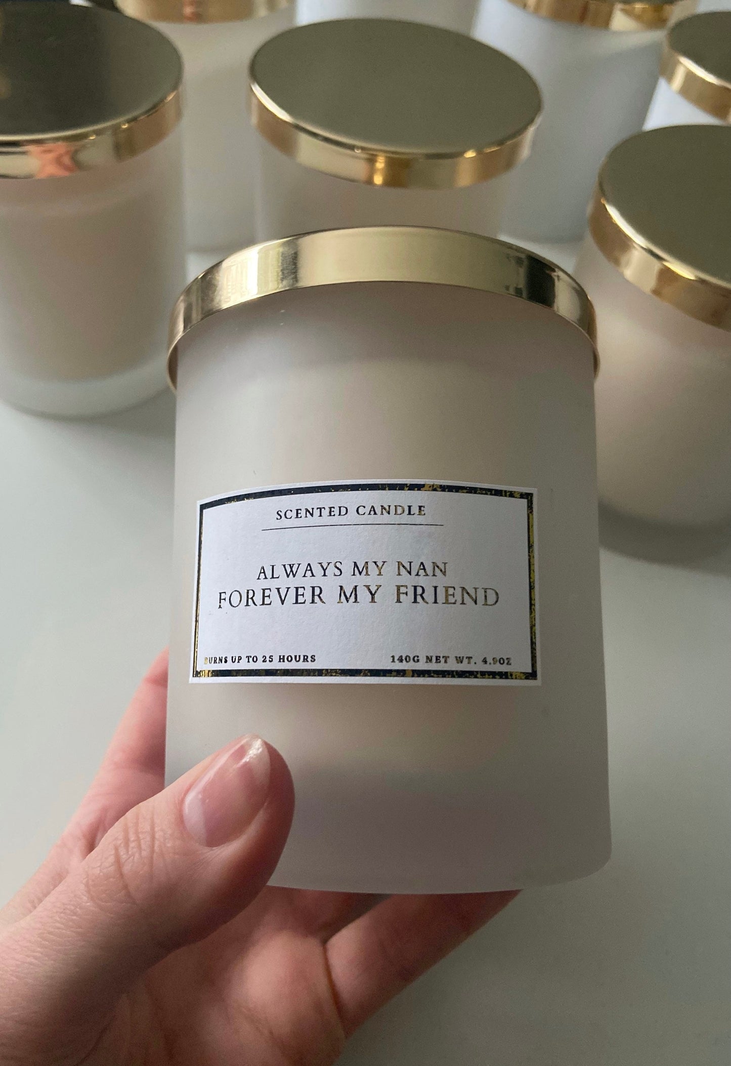 Always My Nan Forever My Friend Candle