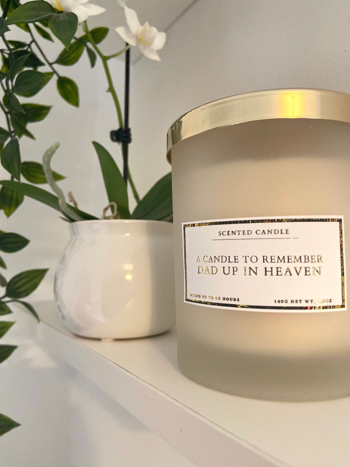 A Candle To Remember Dad Up In Heaven