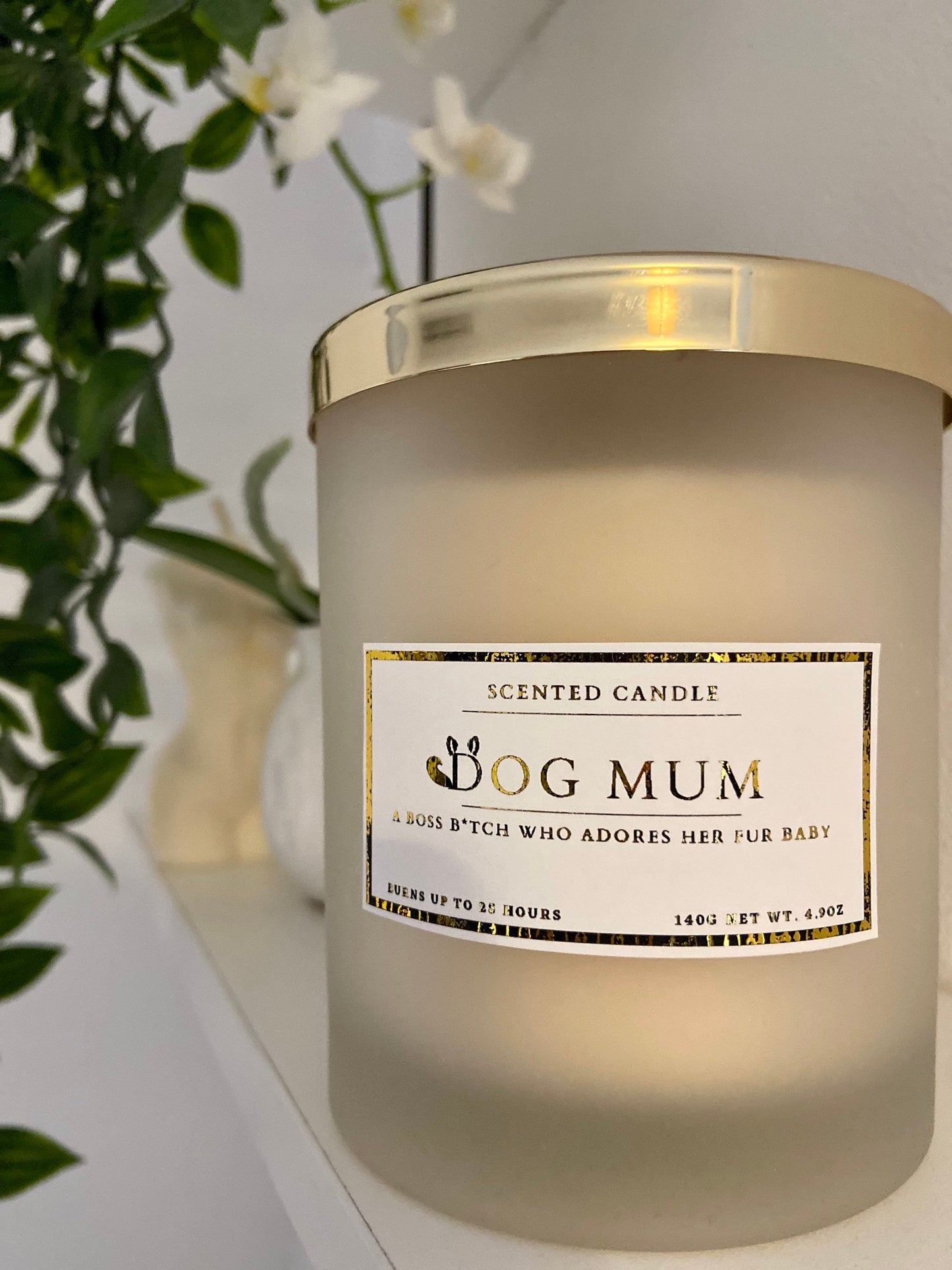 Dog Mum Candle