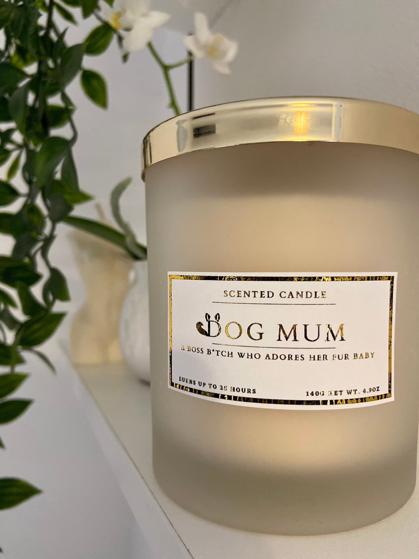 Dog Mum Candle