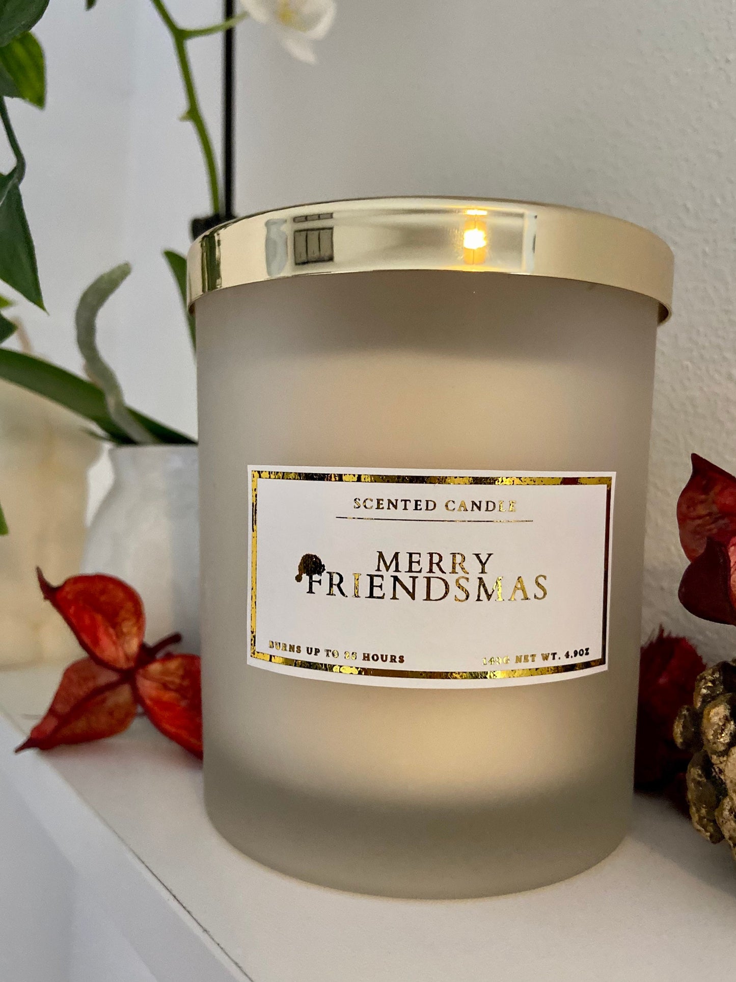 Merry Friendsmas Candle