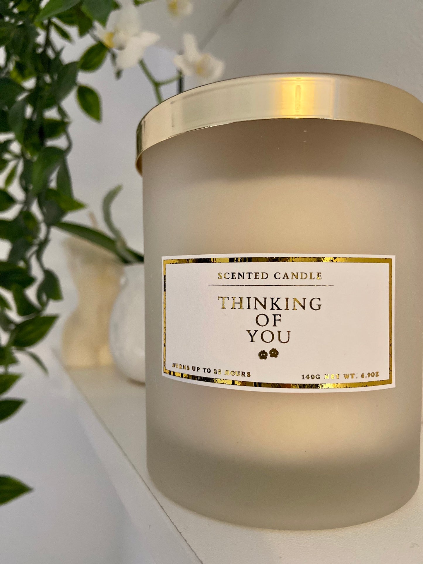 Thinking Of You Pet Condolence Candle