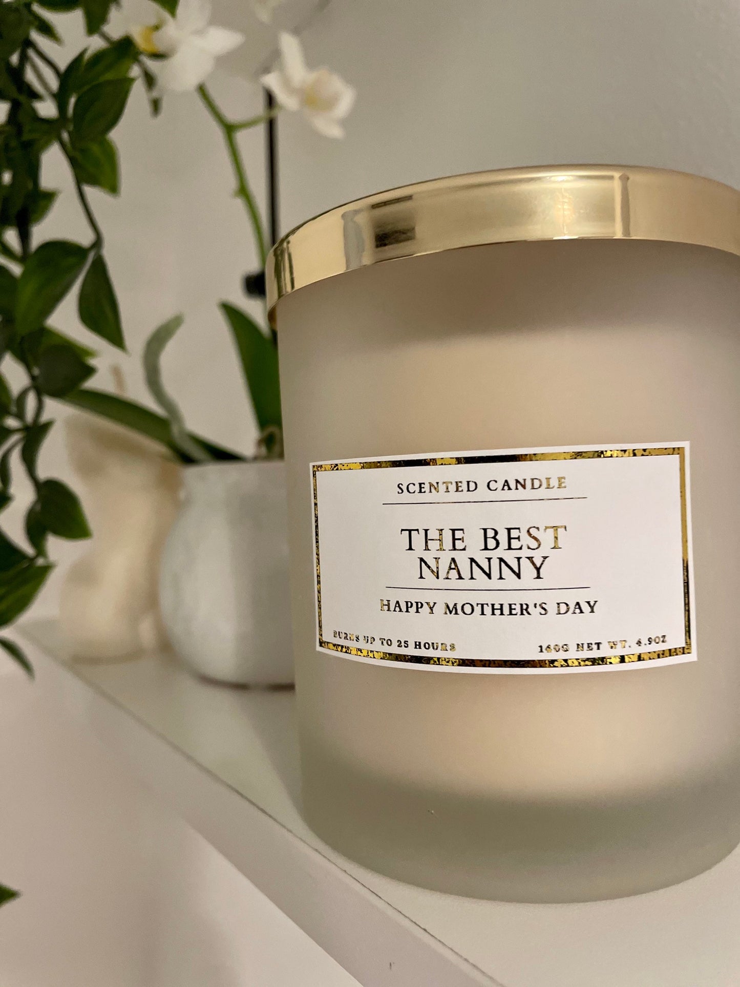 The Best Nanny Mother’s Day Candle