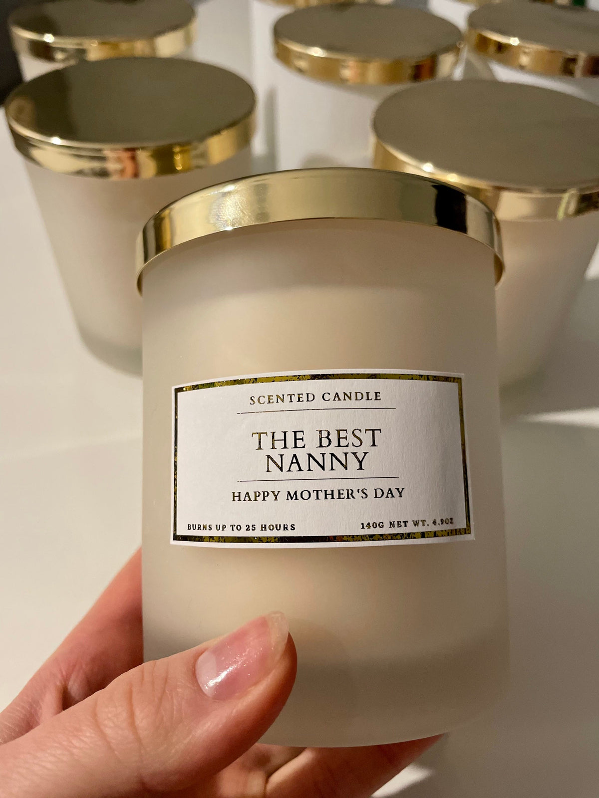 The Best Nanny Mother’s Day Candle