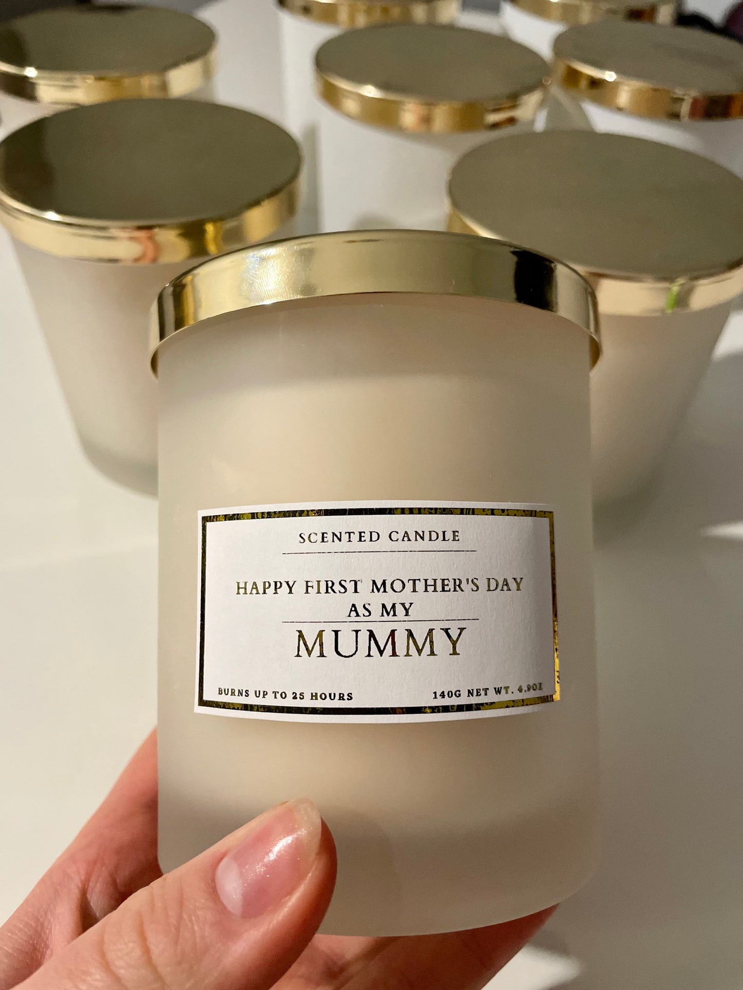 Happy First Mother’s Day As My Mummy Candle