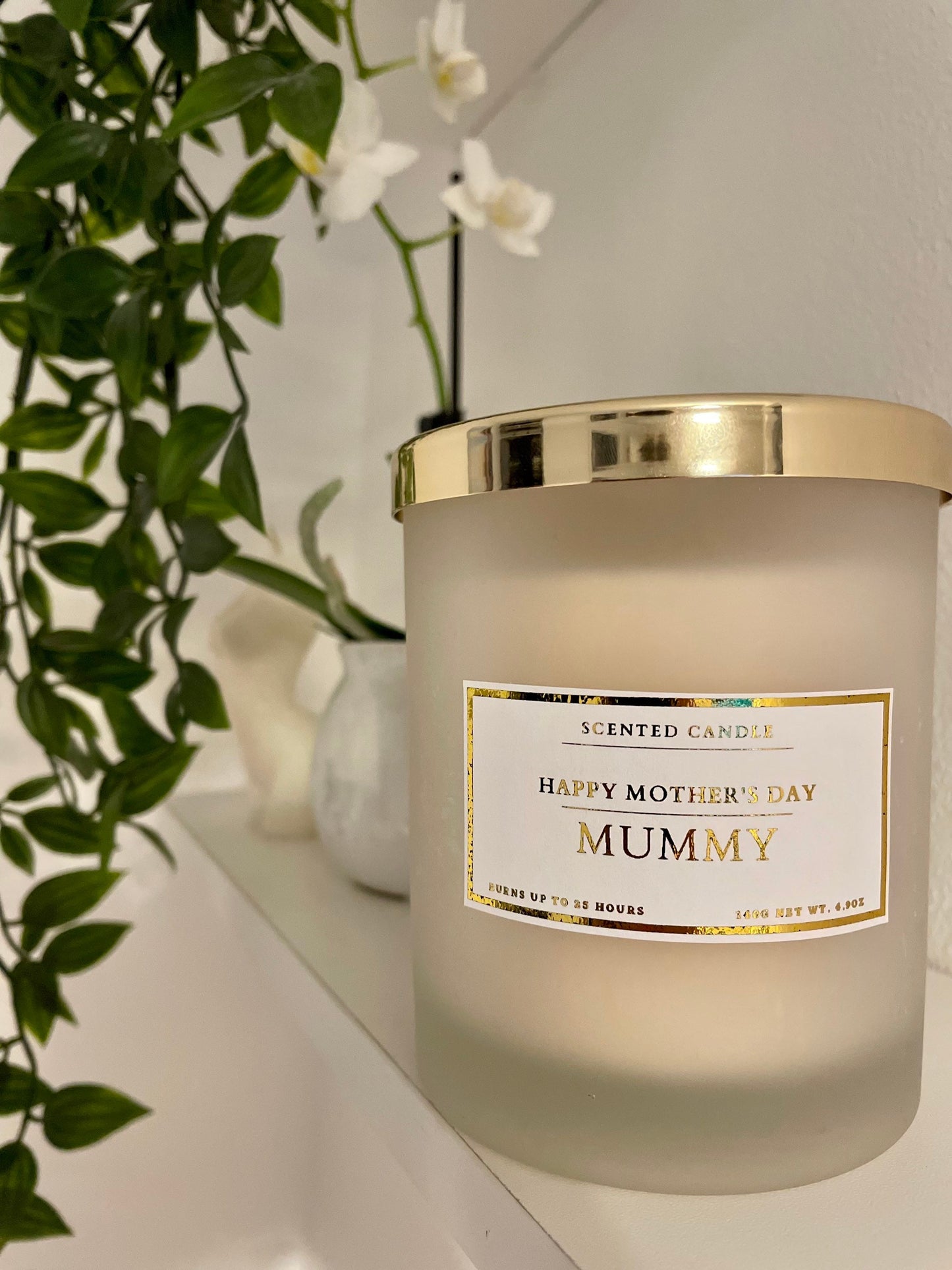 Happy Mother’s Day Mummy Candle