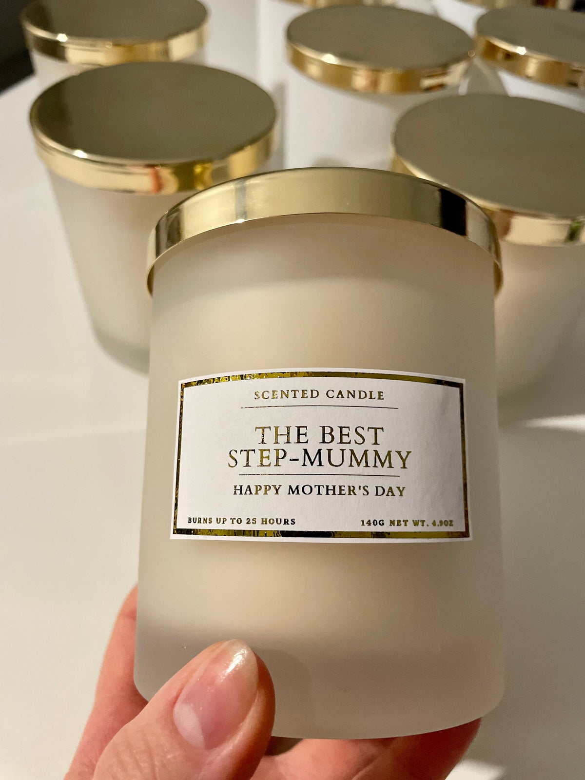The Best Step-Mummy Mother’s Day Candle