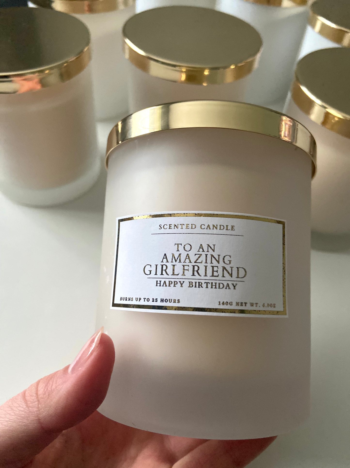 To An Amazing Girlfriend Birthday Candle