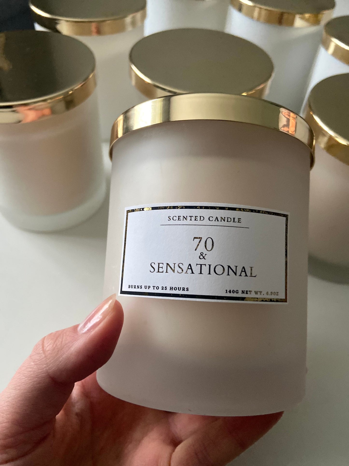 70 & Sensational Birthday Candle