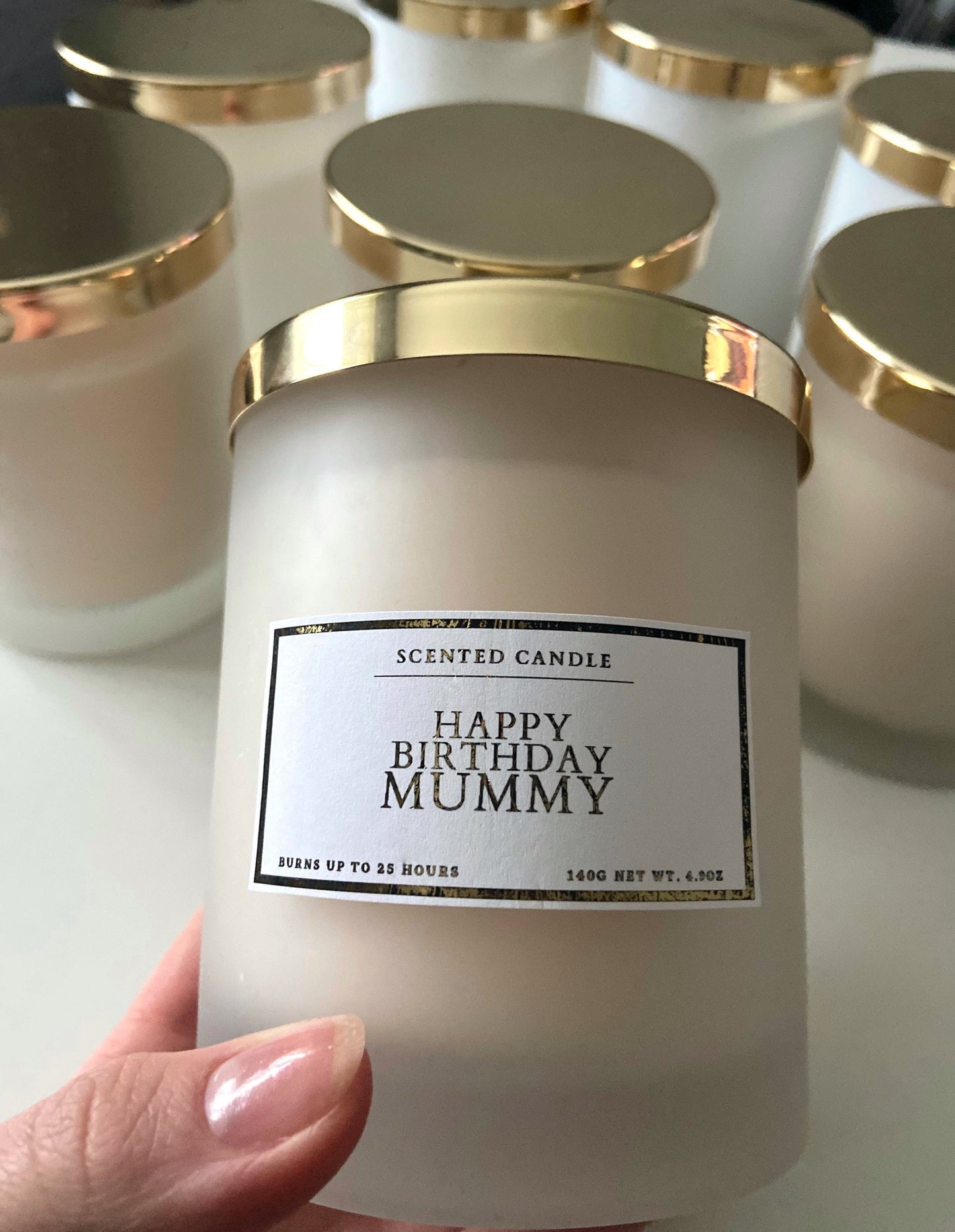 Happy Birthday Mummy Candle