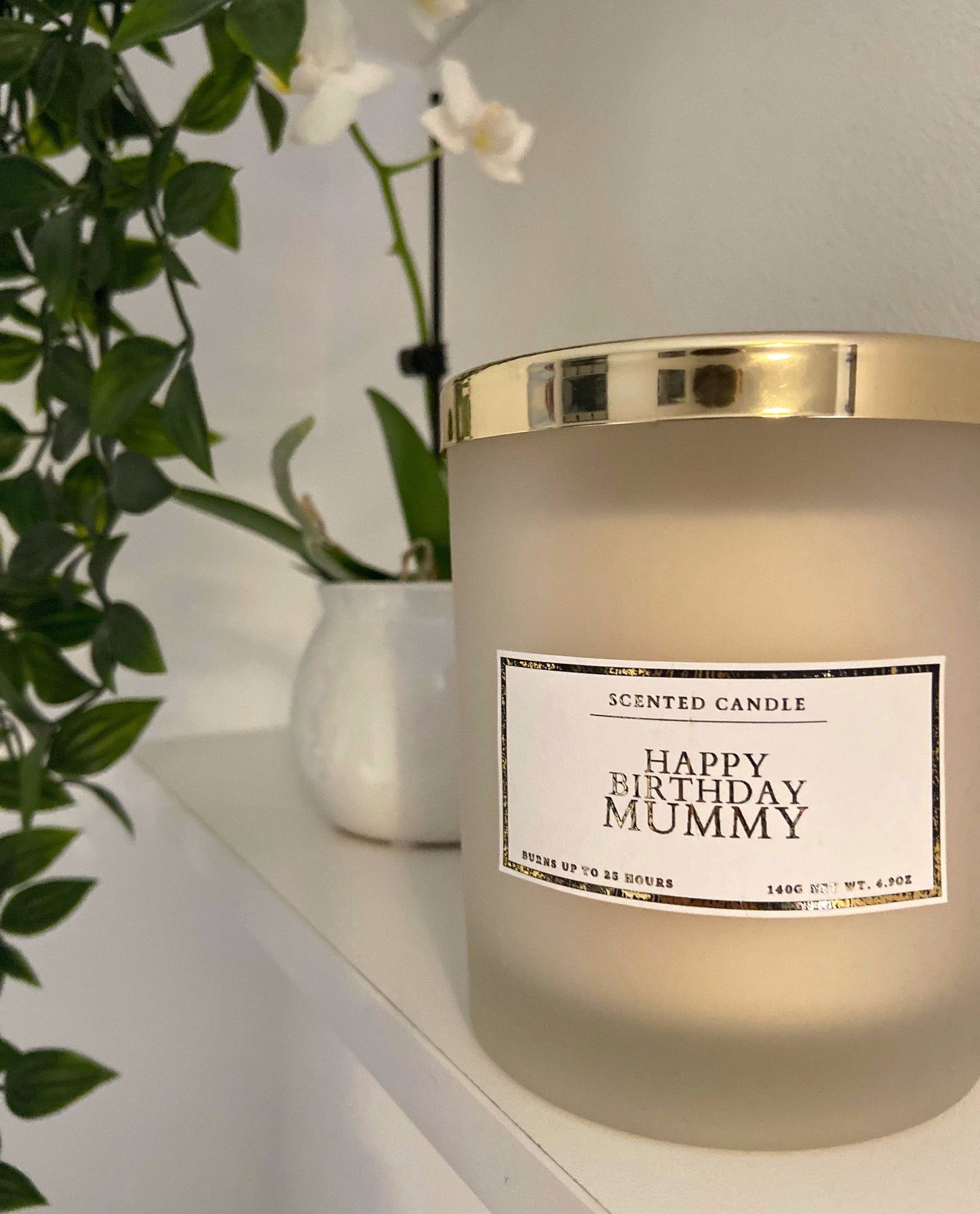 Happy Birthday Mummy Candle