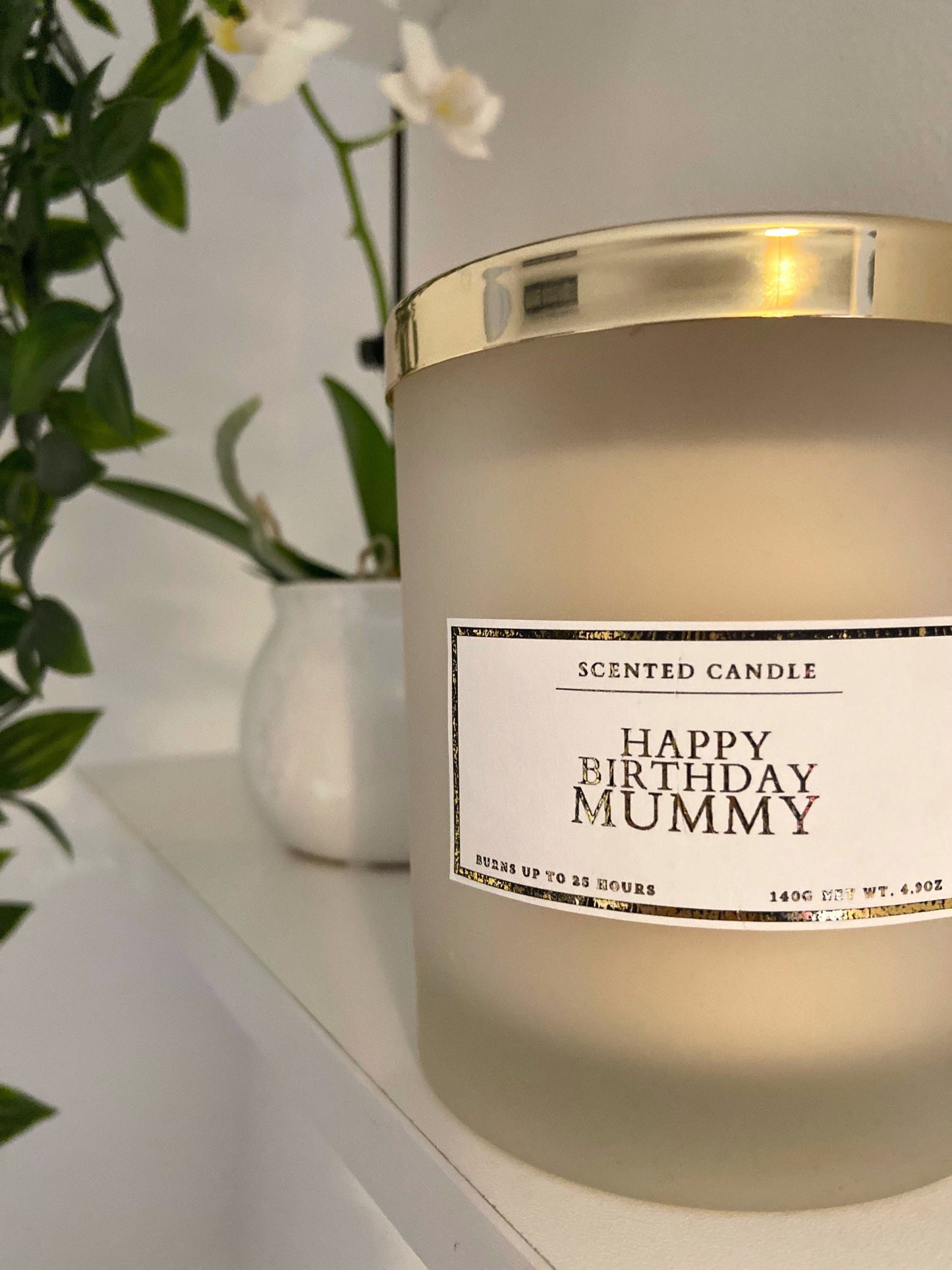Happy Birthday Mummy Candle