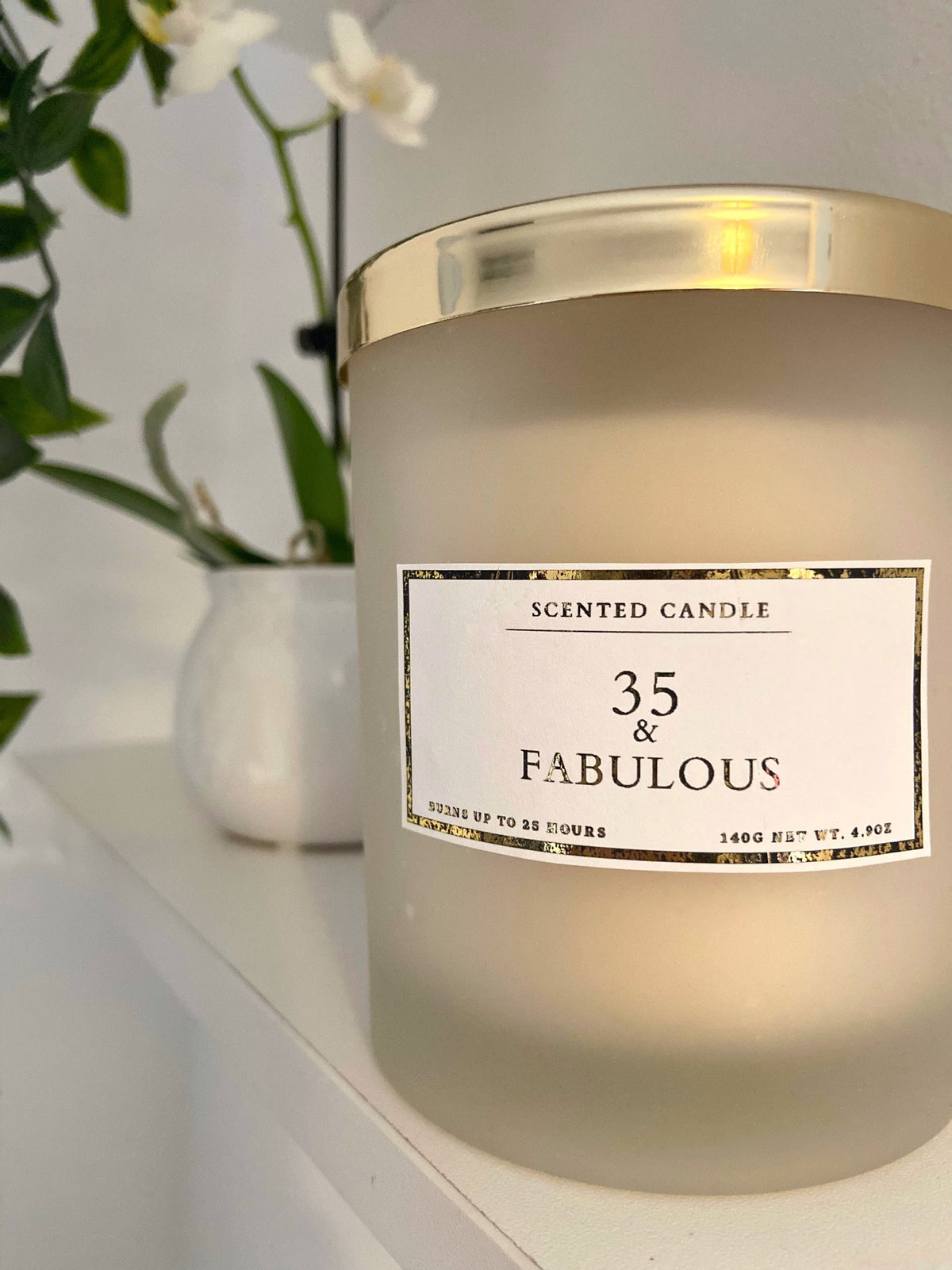35 & Fabulous Birthday Candle