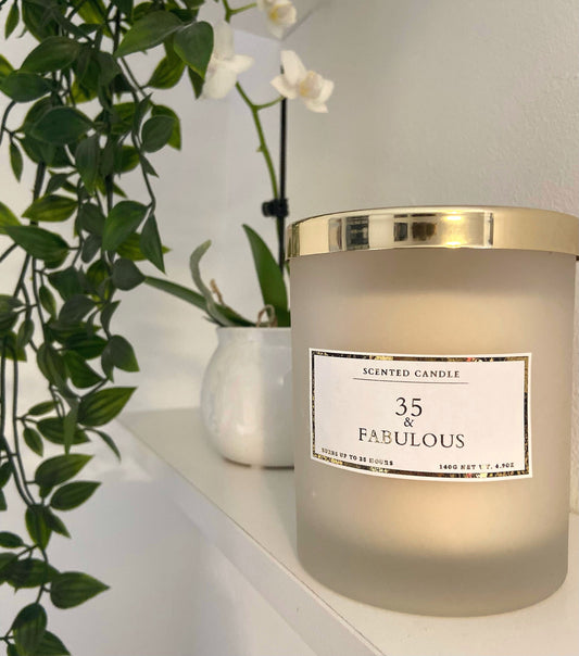 35 & Fabulous Birthday Candle