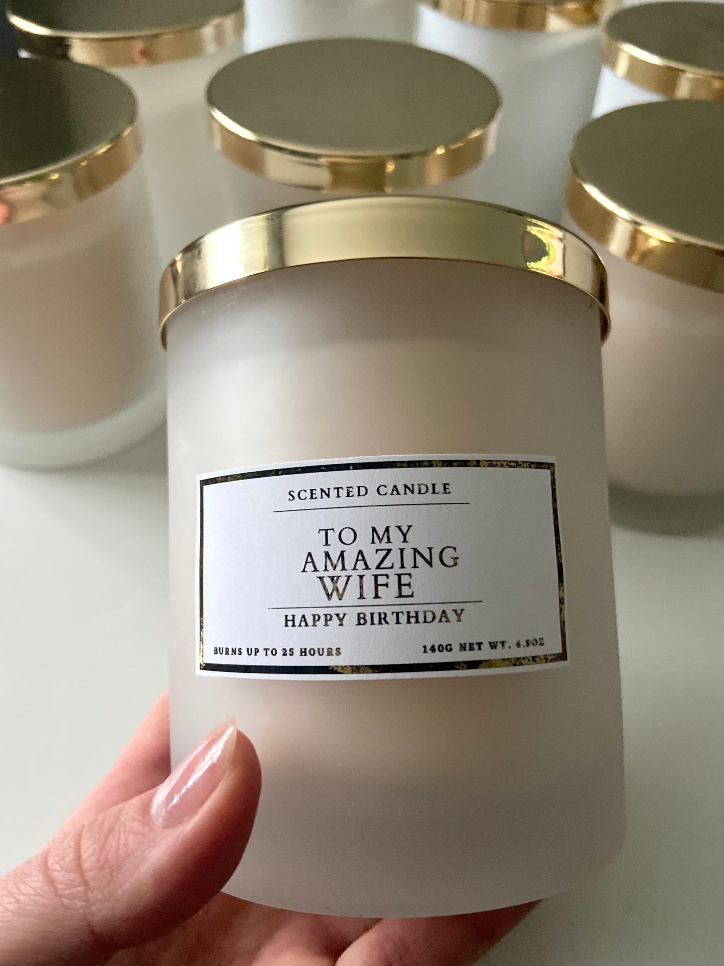 To An Amazing Wife Birthday Candle