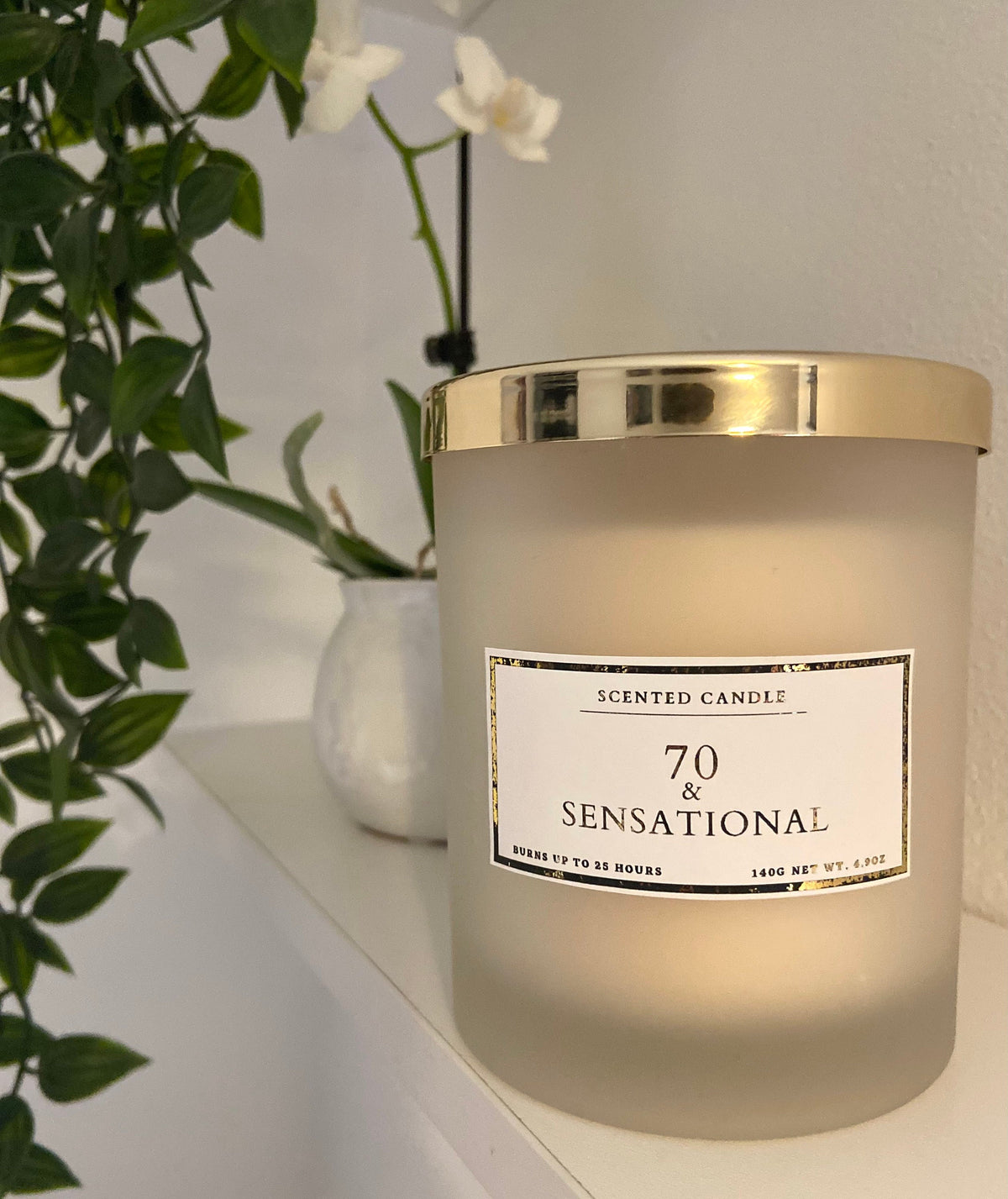 70 & Sensational Birthday Candle
