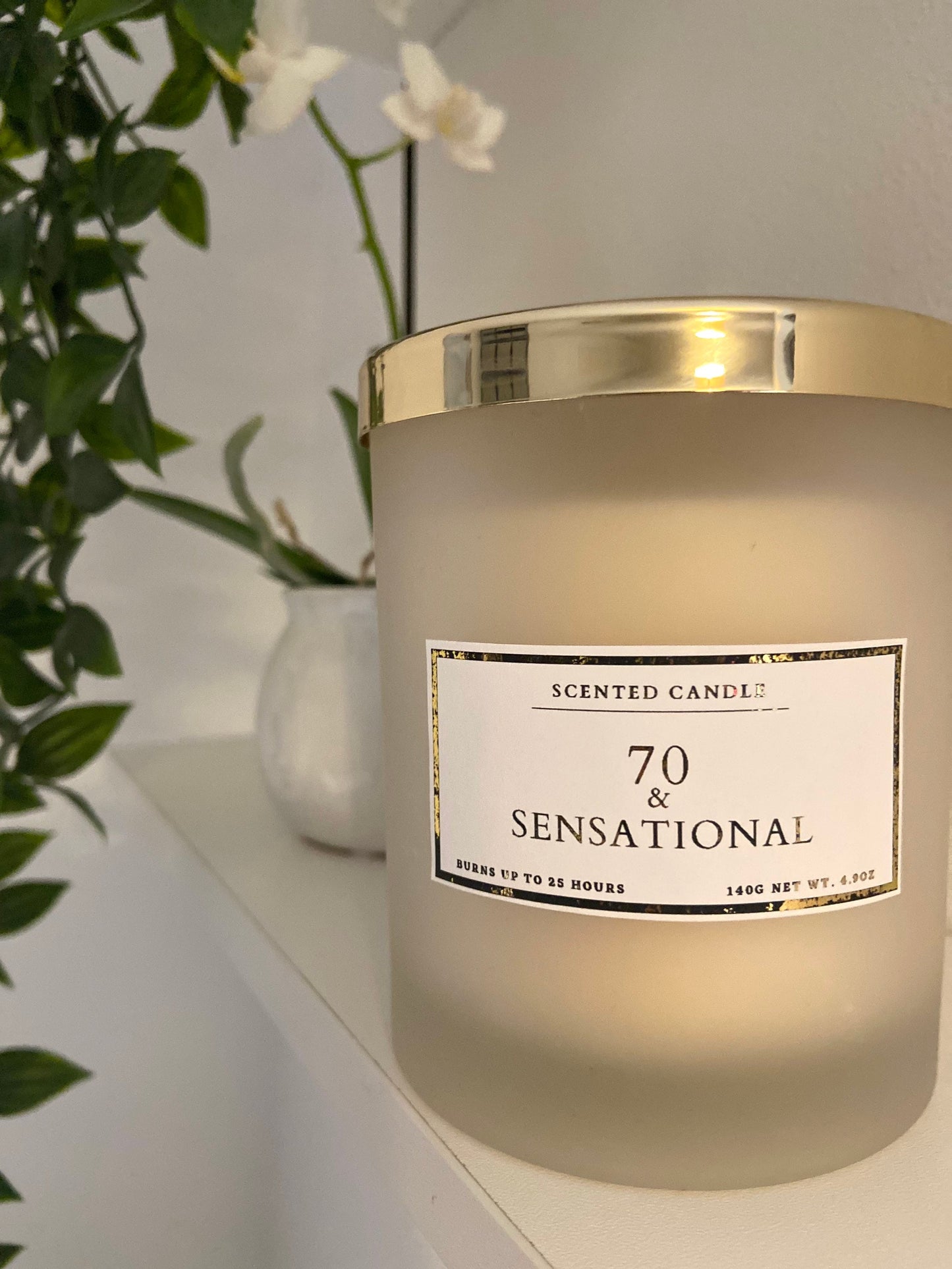 70 & Sensational Birthday Candle