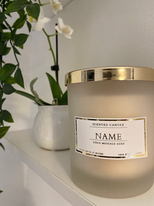 Design Your Own Customisable Candle