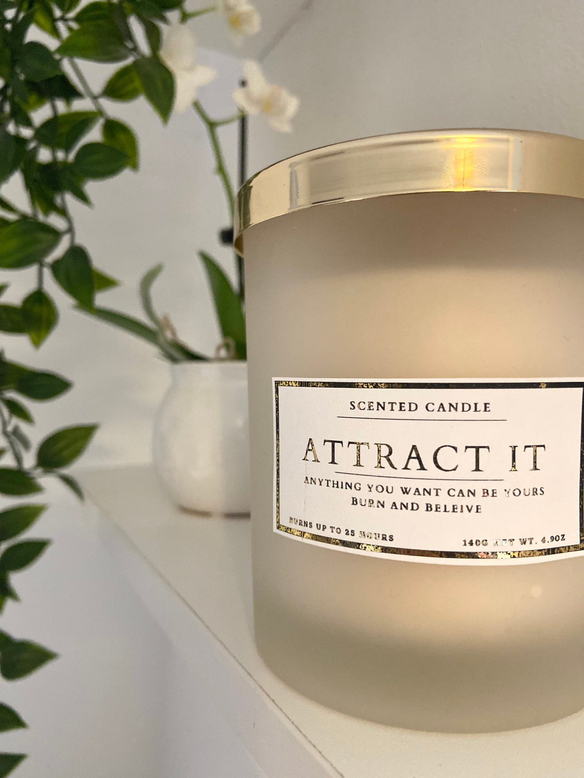 Attract it Manifestation Candle
