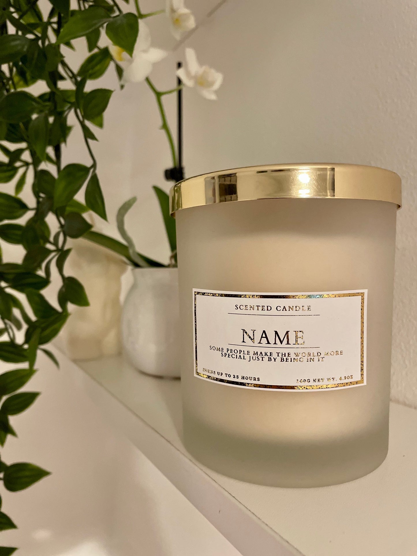 Personalised Some People Make The World More Special Just By Being In It Candle