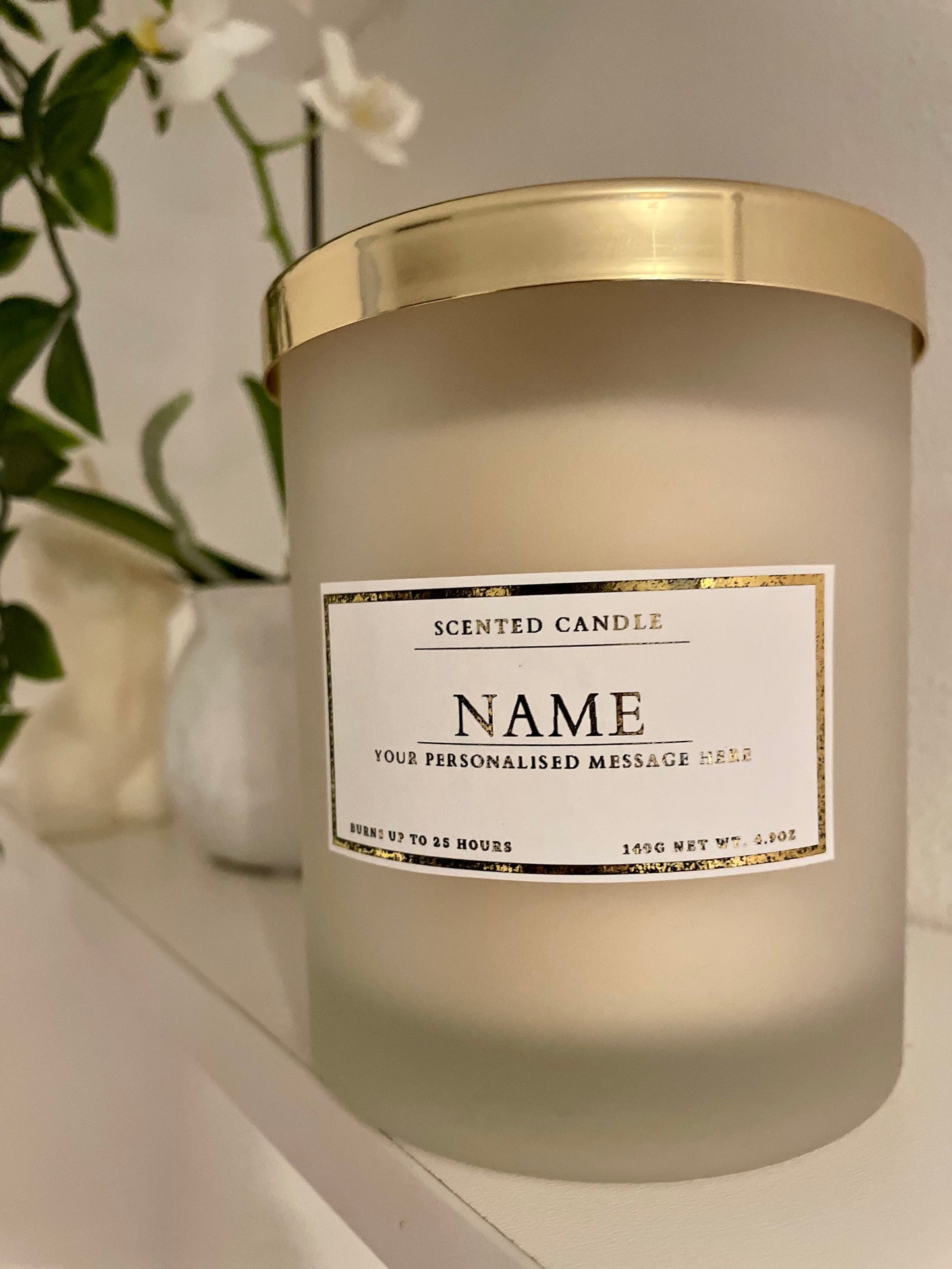 Fully Customisable Candle