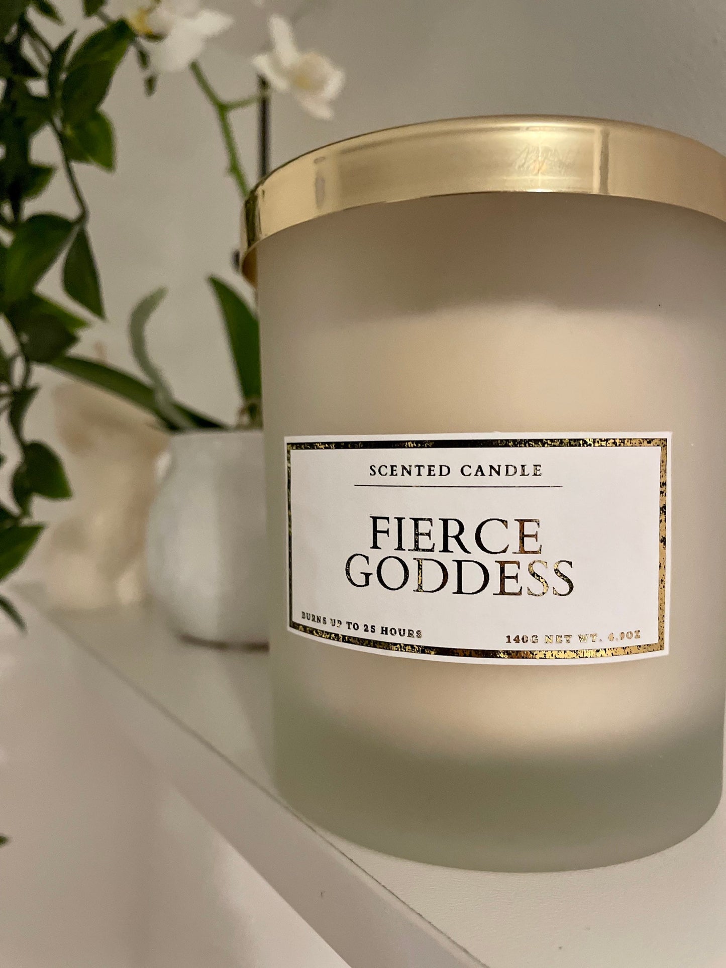 Fierce Goddess Candle