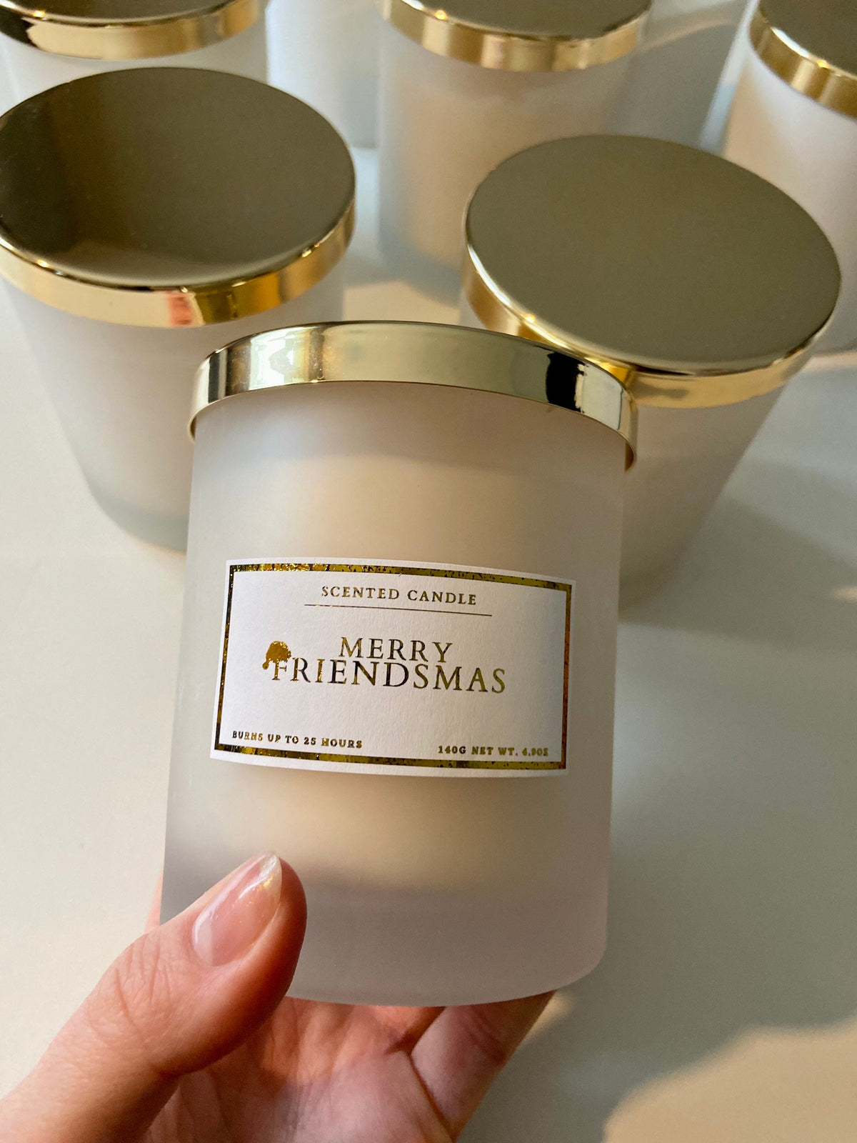 Merry Friendsmas Candle
